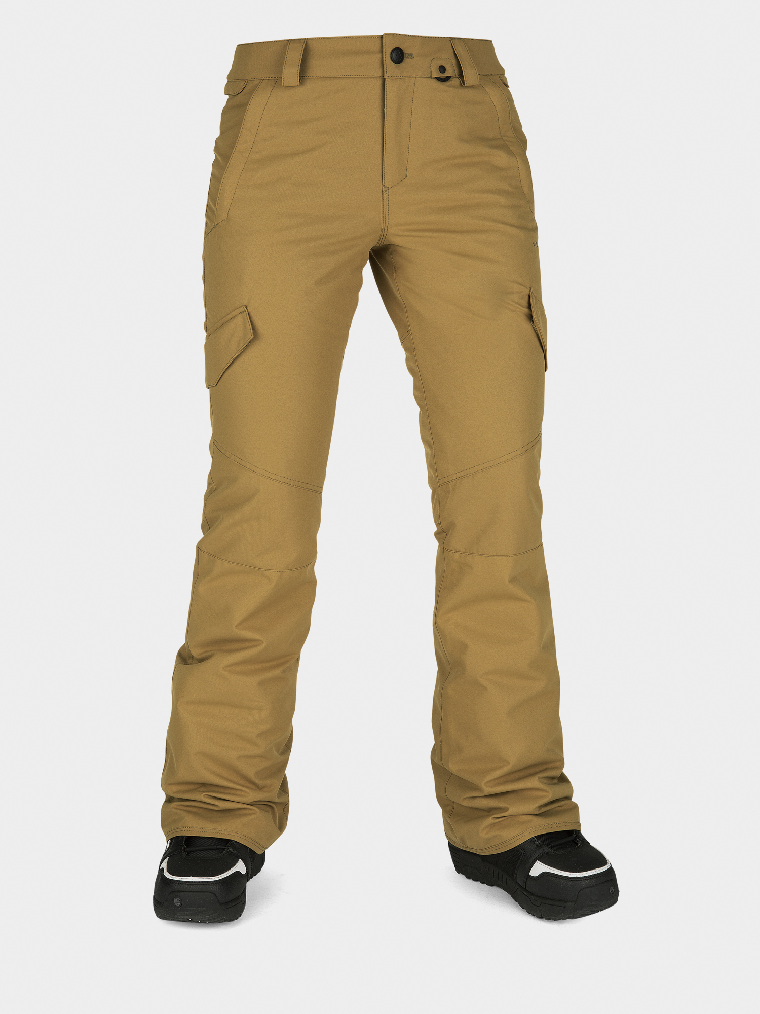 Dámské Snowboardové kalhoty  Volcom Bridger Ins (burnt khaki)