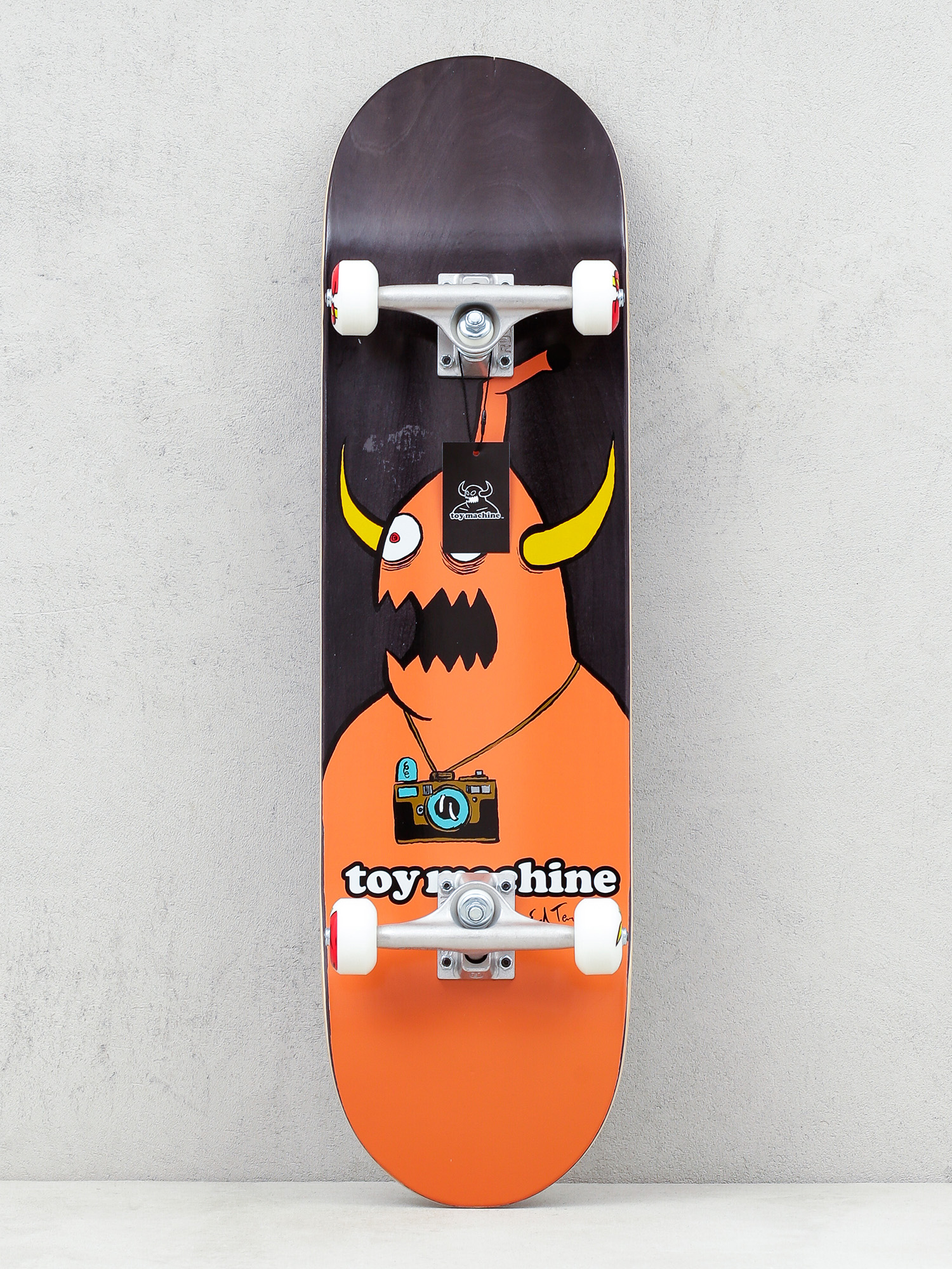 Skateboard Toy Machine Templeton Camera (black/orange)