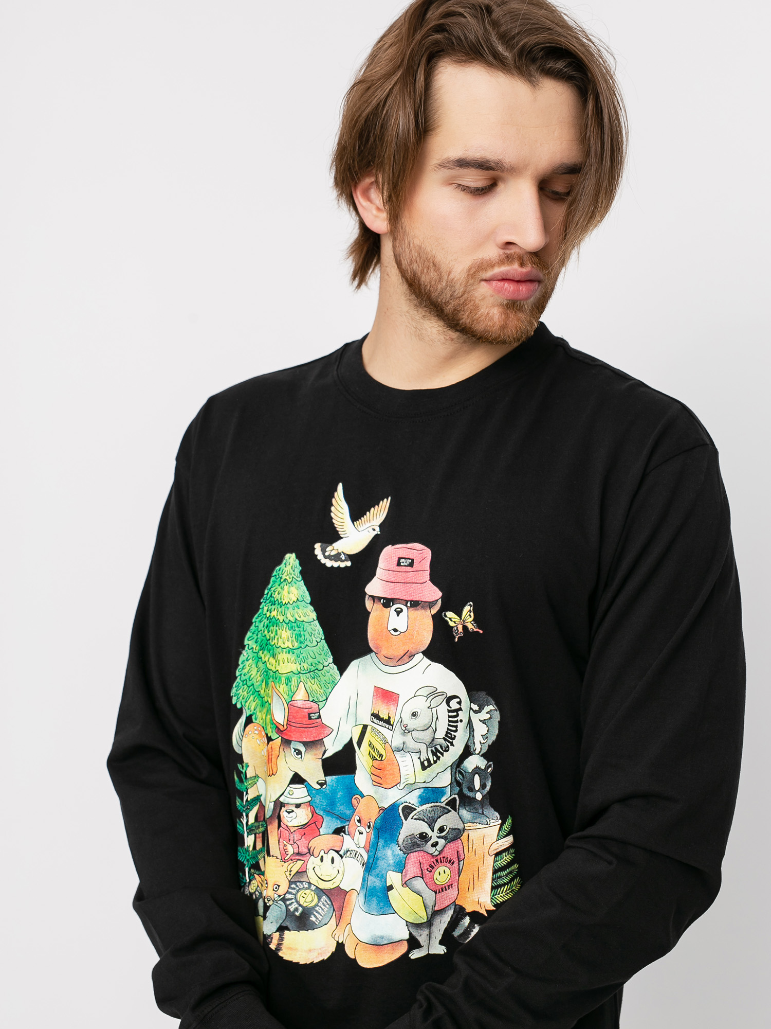 Triko Chinatown Market Smiley Friends (black)