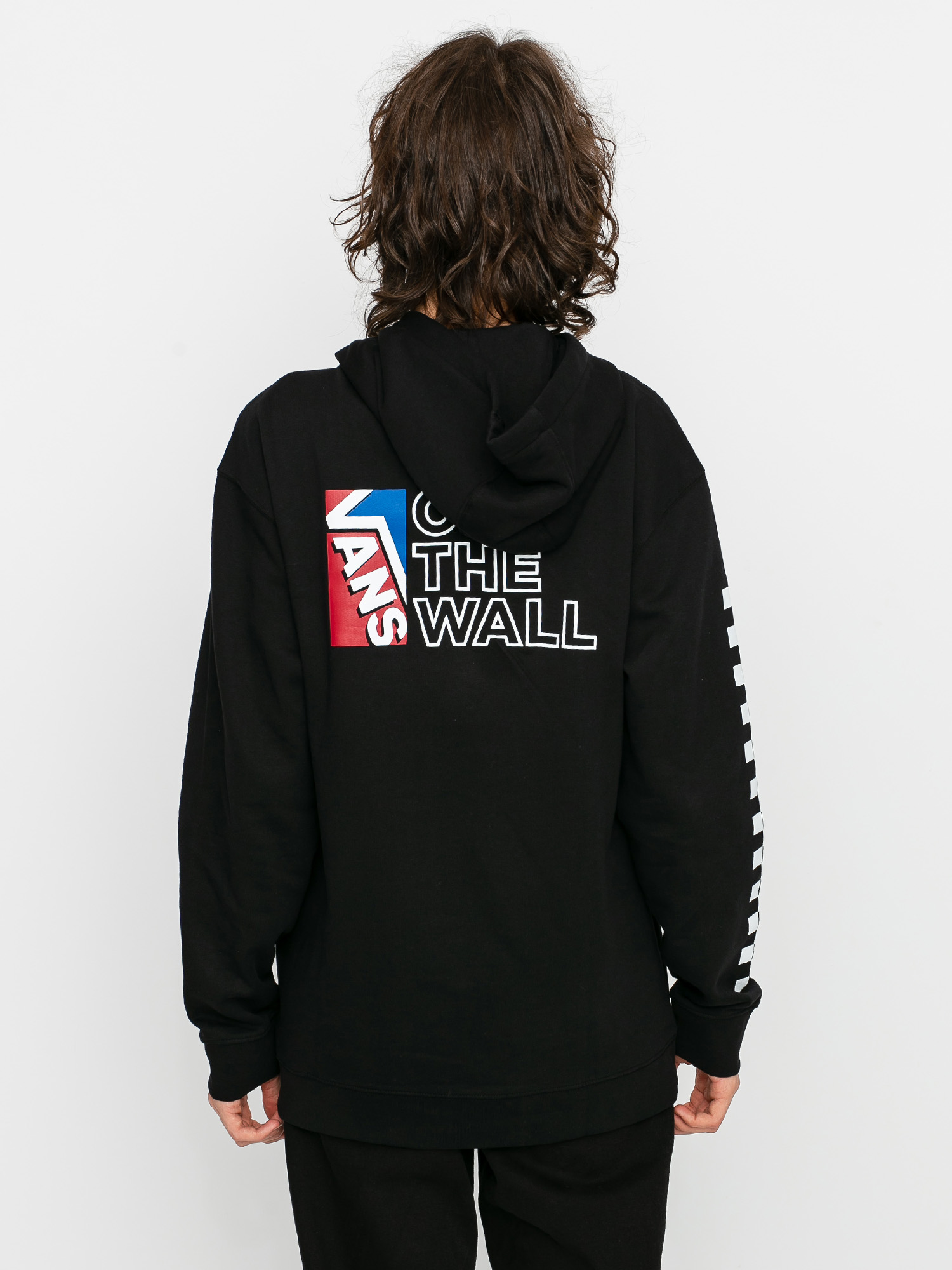 Mikina s kapucí Vans Dimension HD (black)