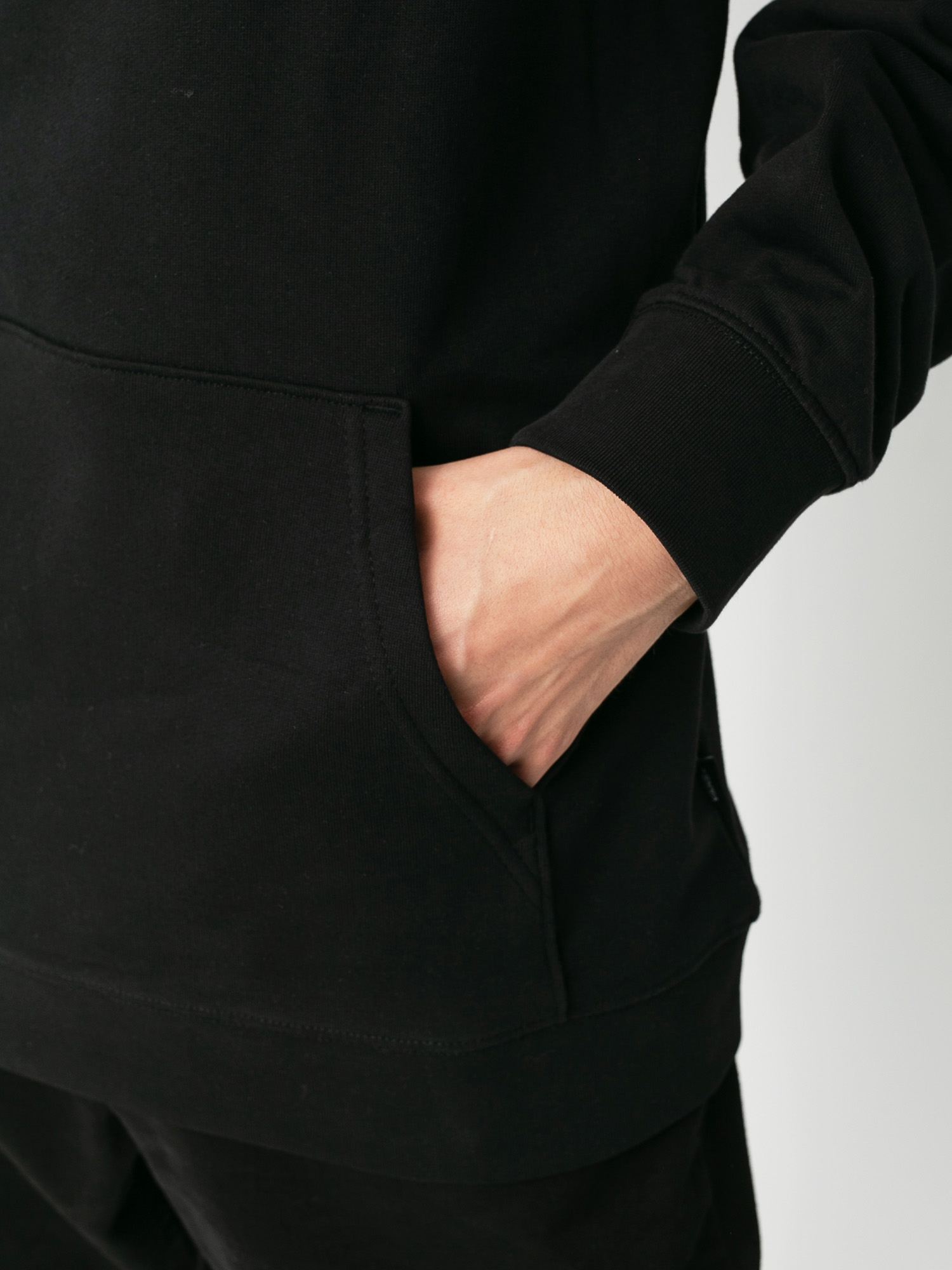 Mikina s kapucí Vans Dimension HD (black)