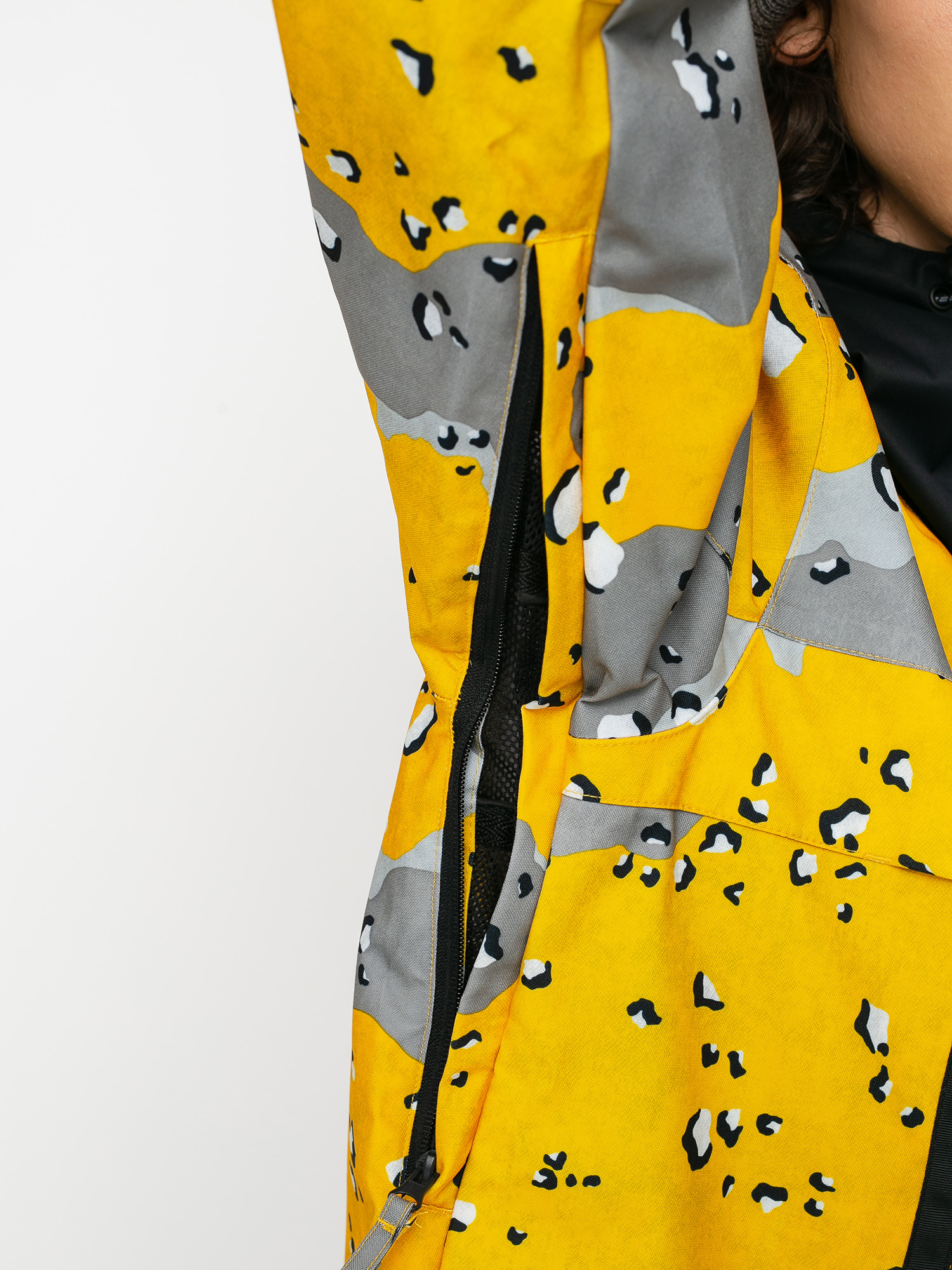 Pánská Snowboardová bunda DC Asap Anorak (chocolate chip lemon chro camo)