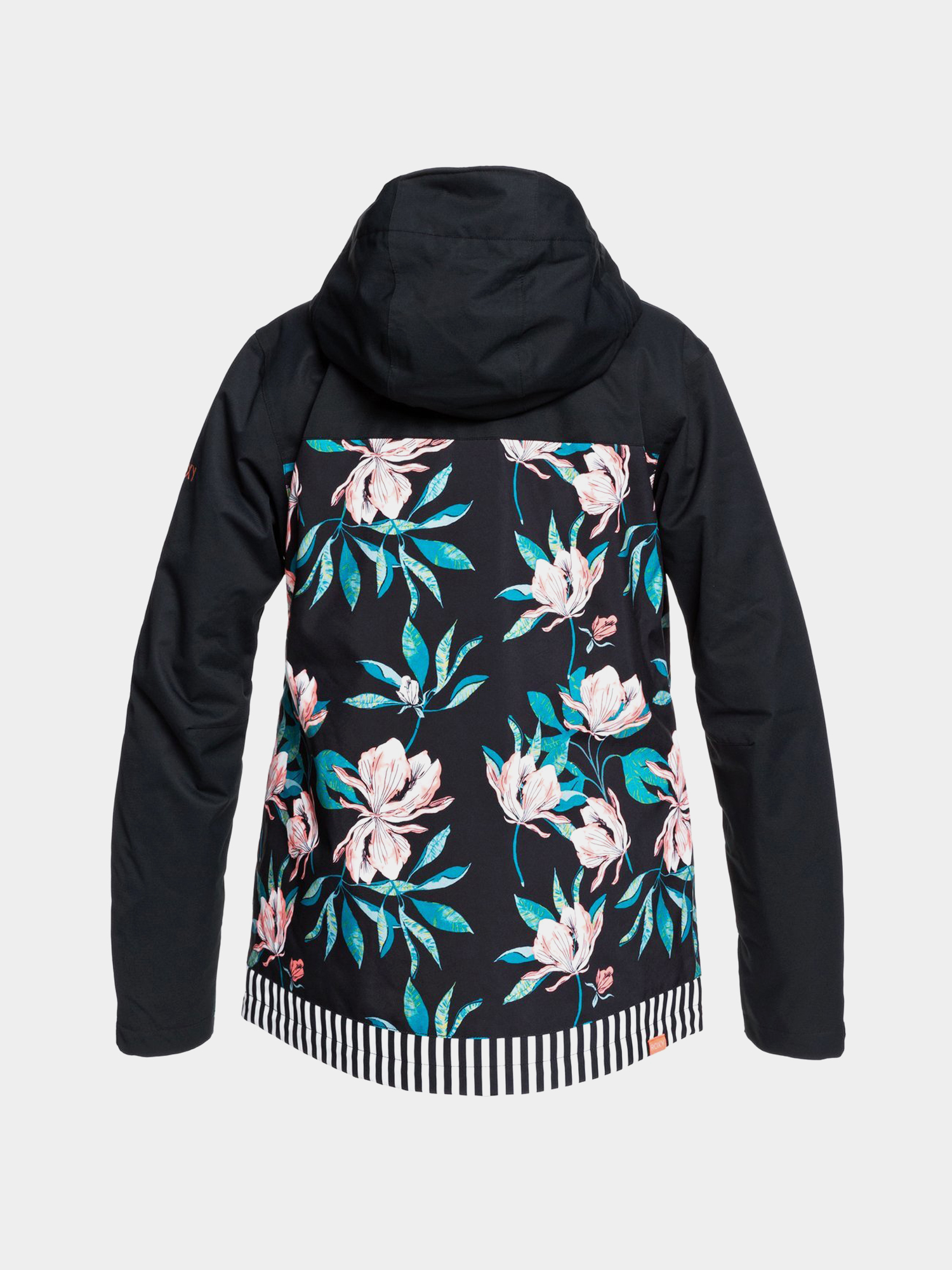 Dámská Snowboardová bunda Roxy Jetty Block (true black tropical day)