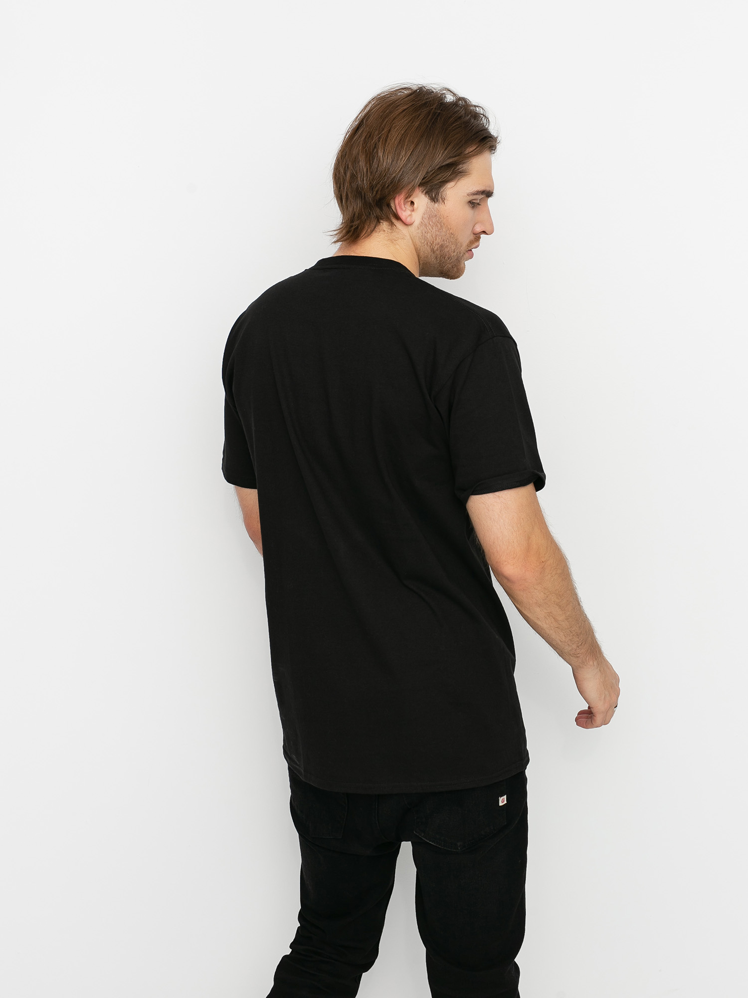 Tričko Spitfire Bghd Fade Fil (black/orange)