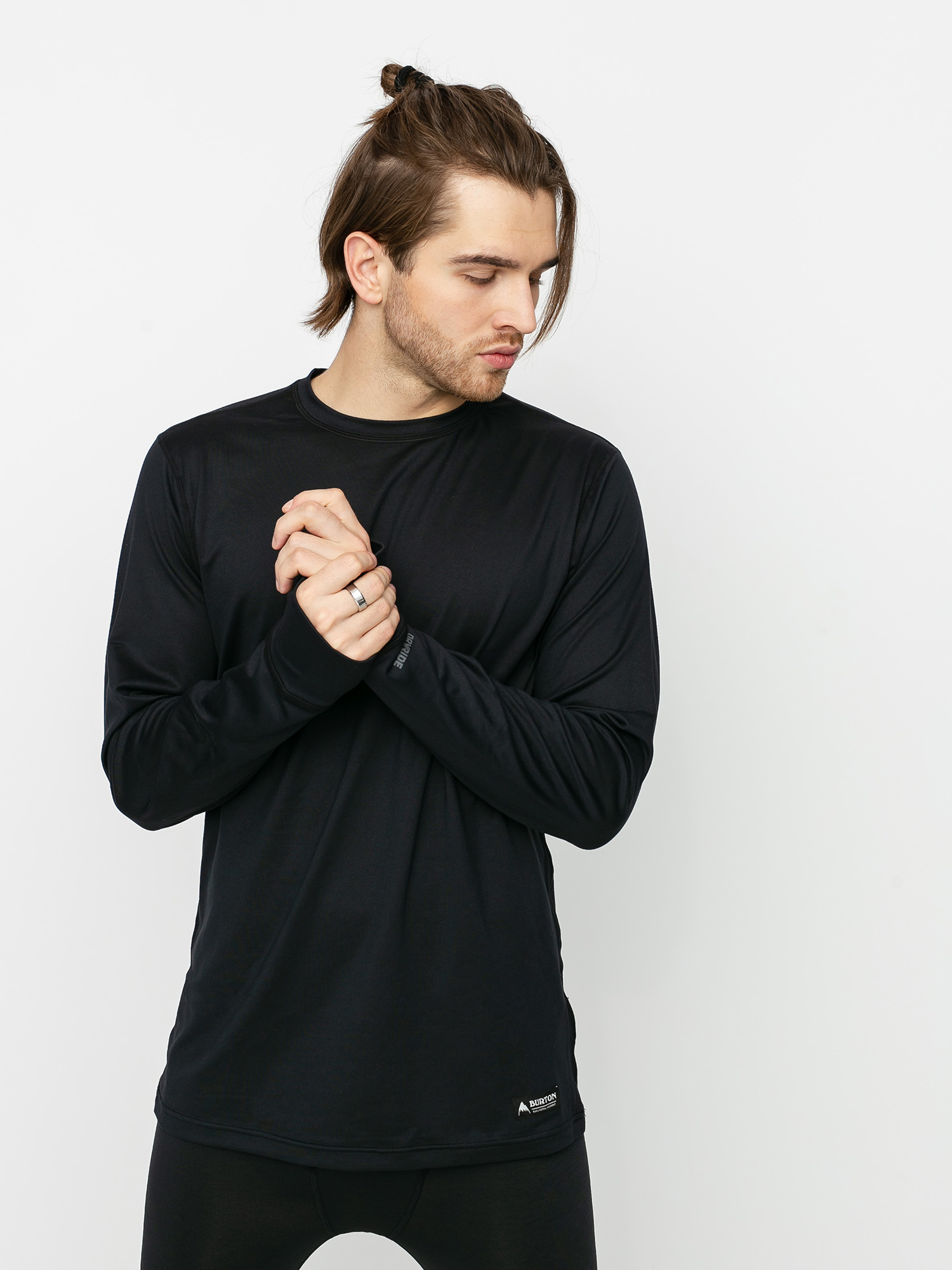 Termotriko Burton Midweight Base Layer Crew (true black)