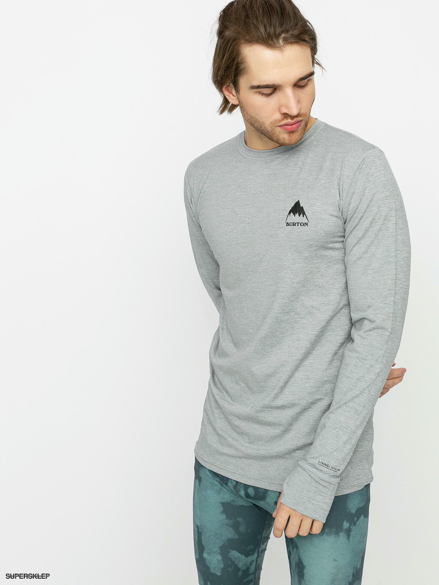 Termotriko Burton Lightweight X Base Layer gray heather