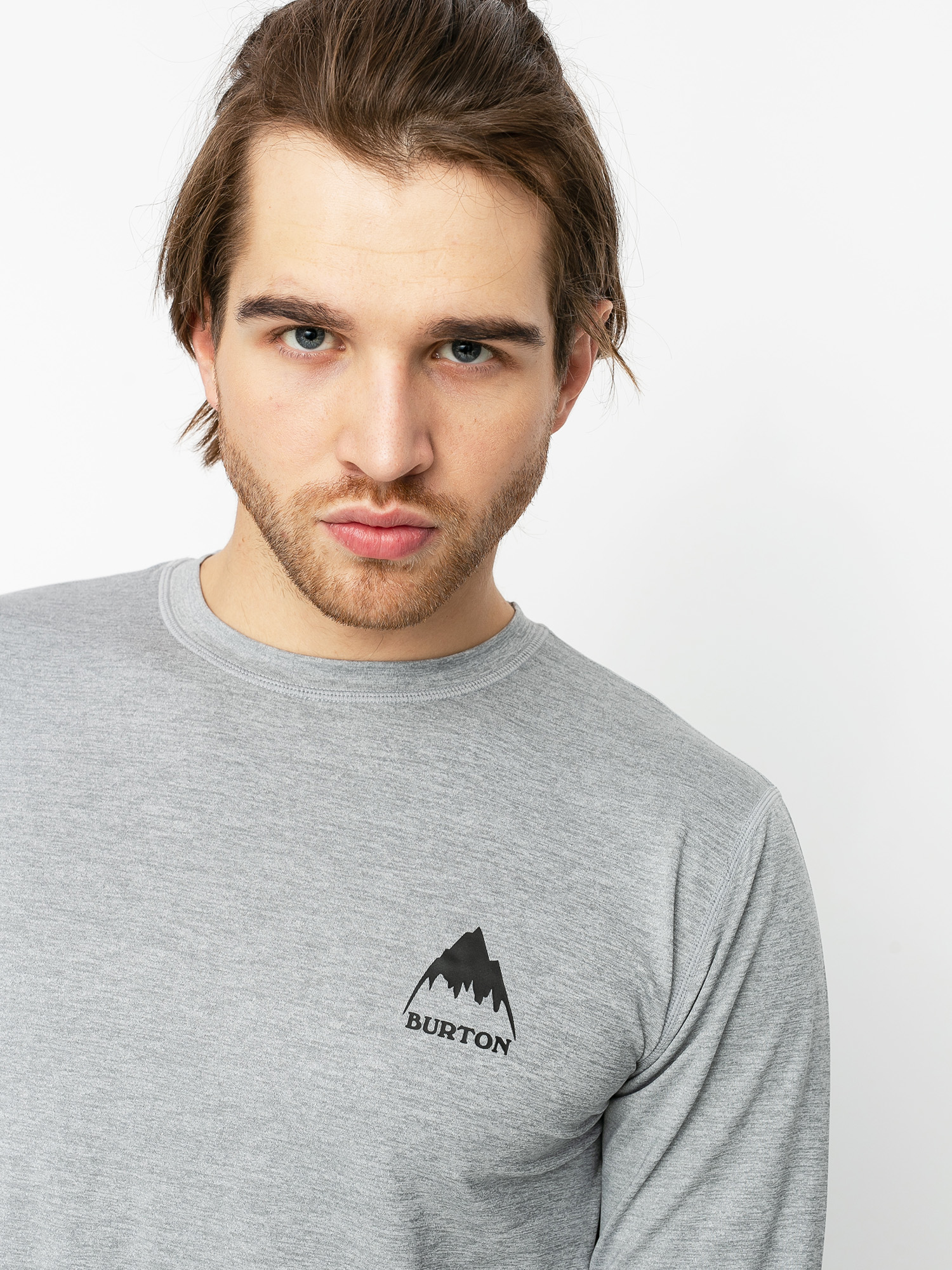 Pánský Termotriko Burton Lightweight X Base Layer (gray heather)