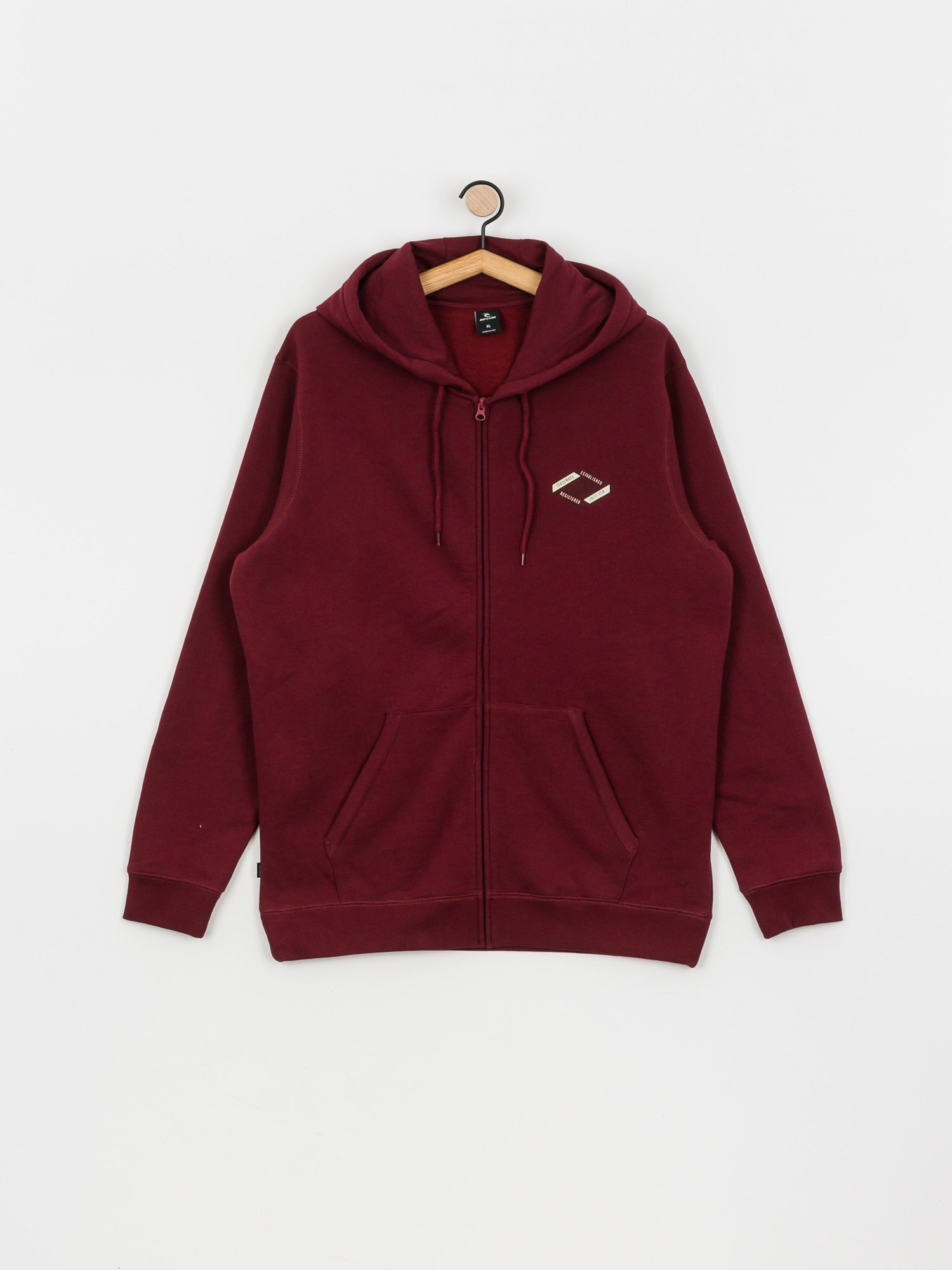 Mikina s kapucí Rip Curl D'Ams HD (maroon)