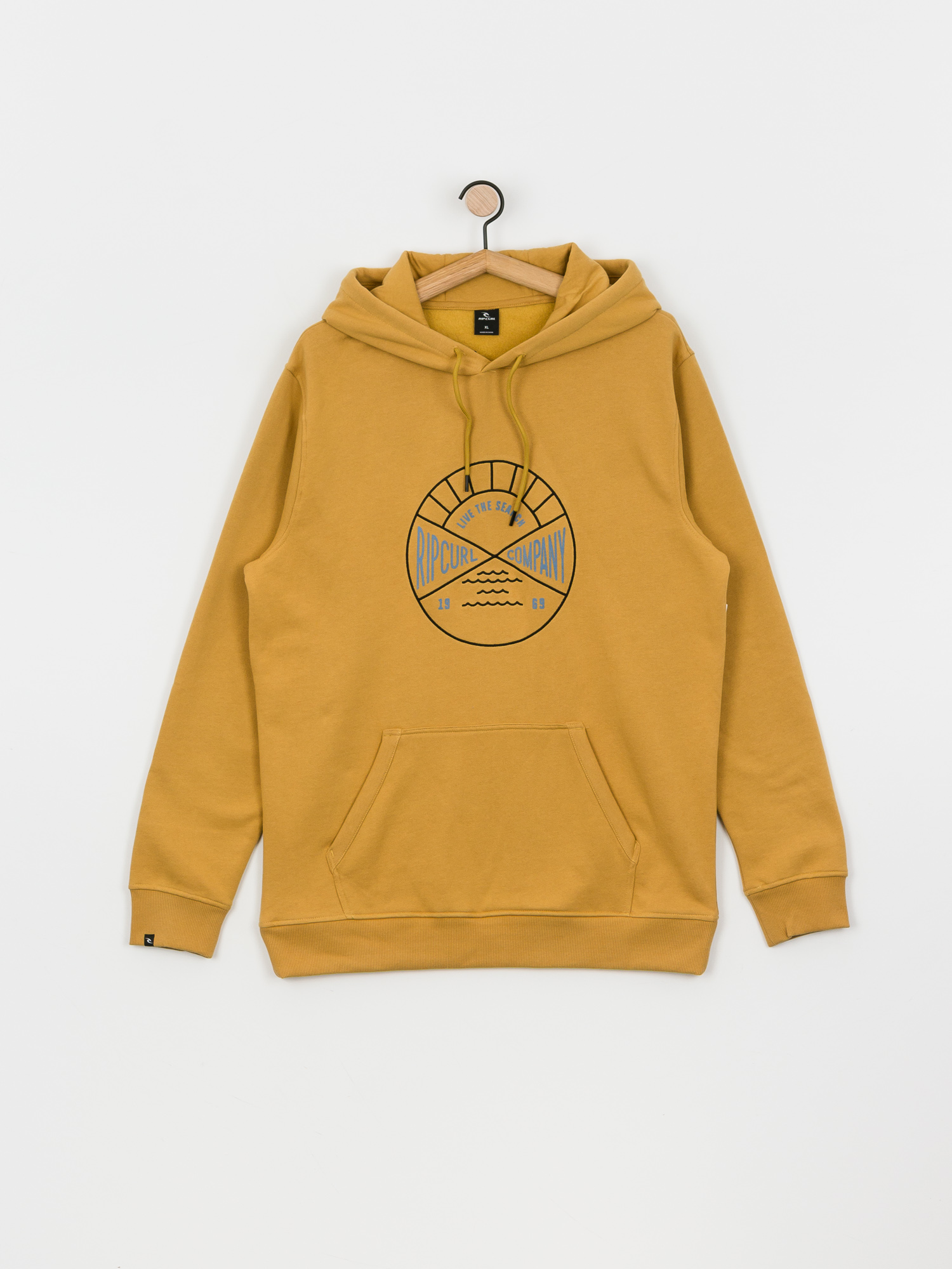 Mikina Rip Curl Flag Fleece (mustard)