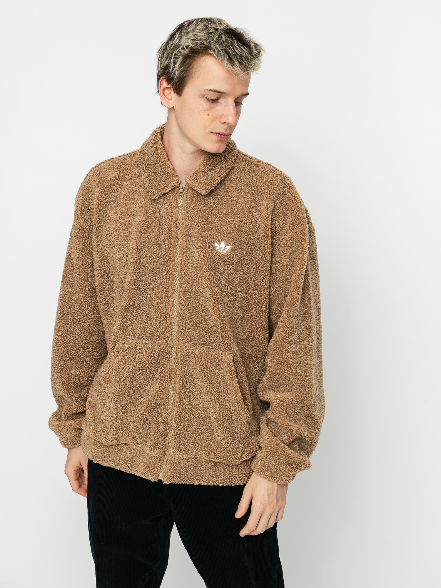 Mikina adidas Fleece Tt (cardbo/mingre/alumin)