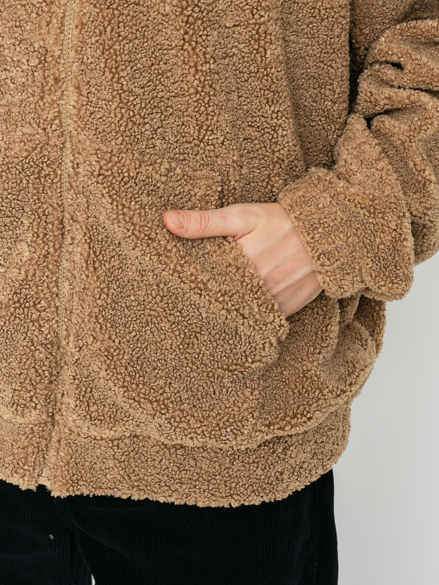 Mikina adidas Fleece Tt (cardbo/mingre/alumin)