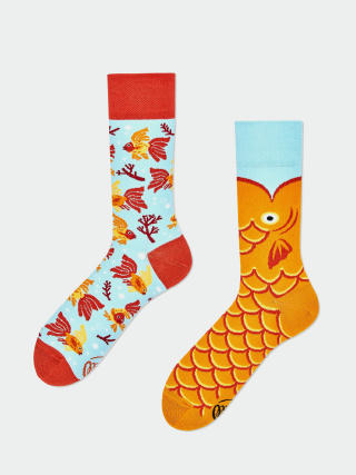 Ponožky Many Mornings The Wish Fish (light blue/gold)