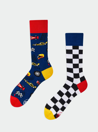Ponožky Many Mornings Formula Racing (navy/black/white)