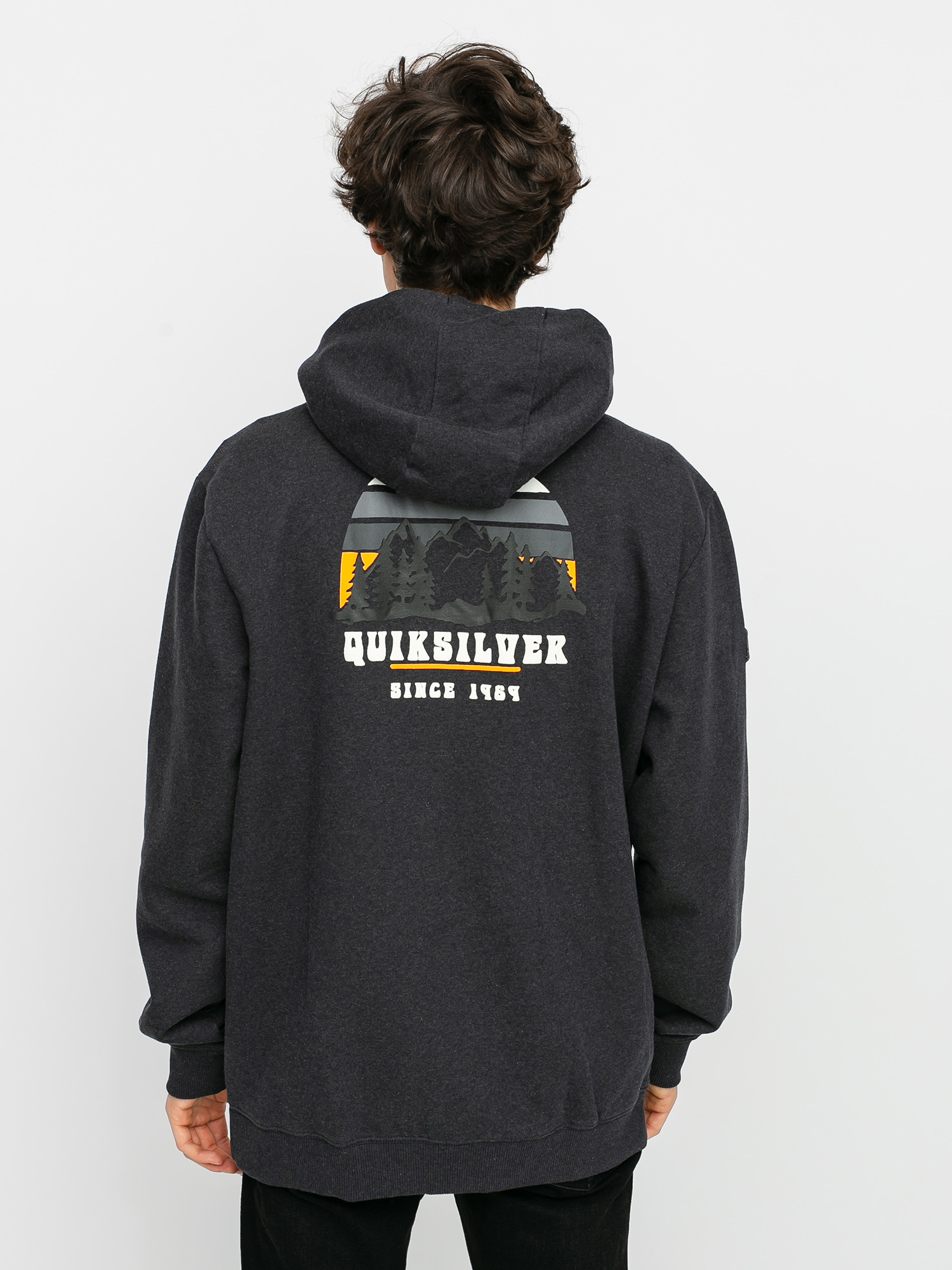 Pánská Termomikina  Quiksilver Big Logo Snow ZHD (true black)