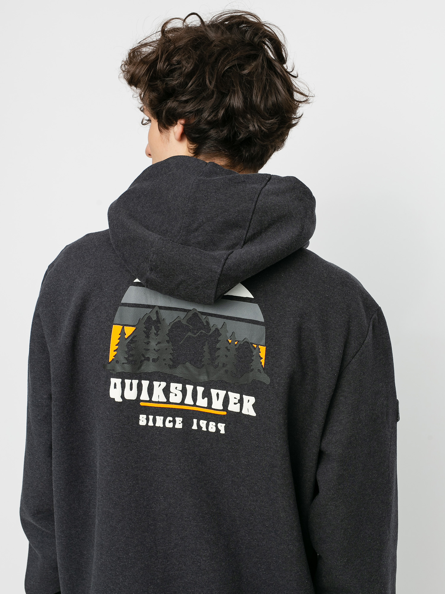 Pánská Termomikina  Quiksilver Big Logo Snow ZHD (true black)