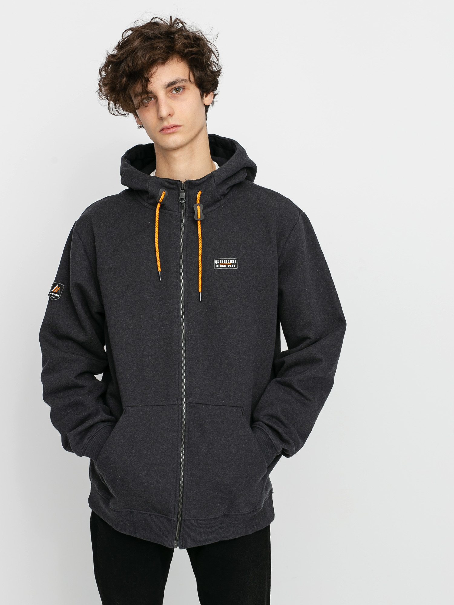 Pánská Termomikina  Quiksilver Big Logo Snow ZHD (true black)