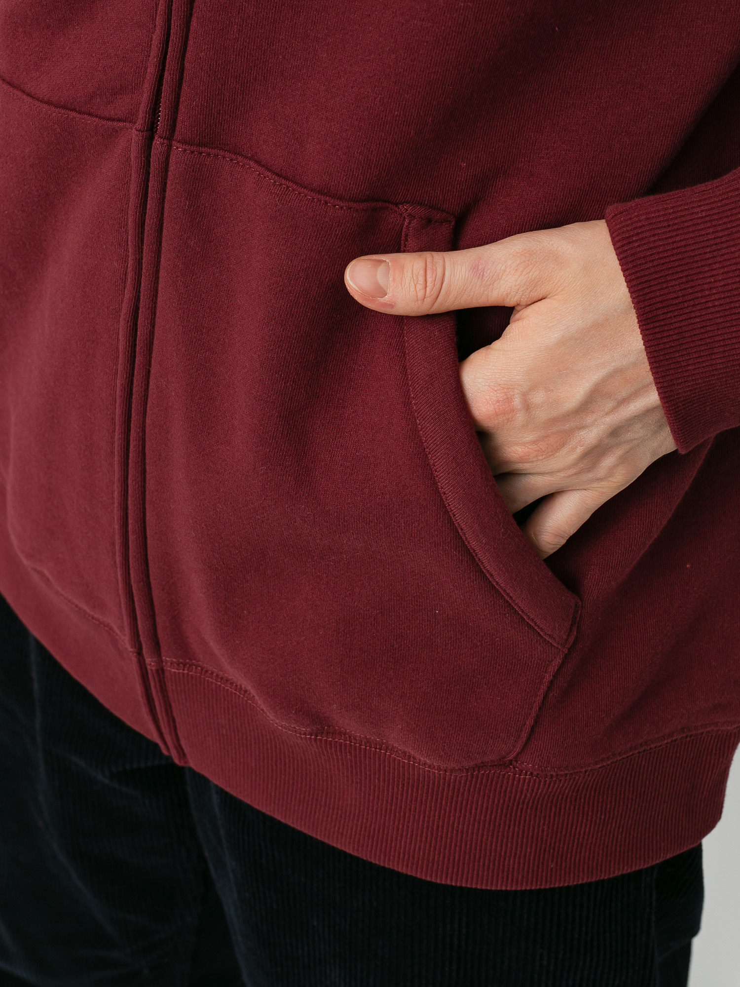 Mikina s kapucí Rip Curl D'Ams HD (maroon)