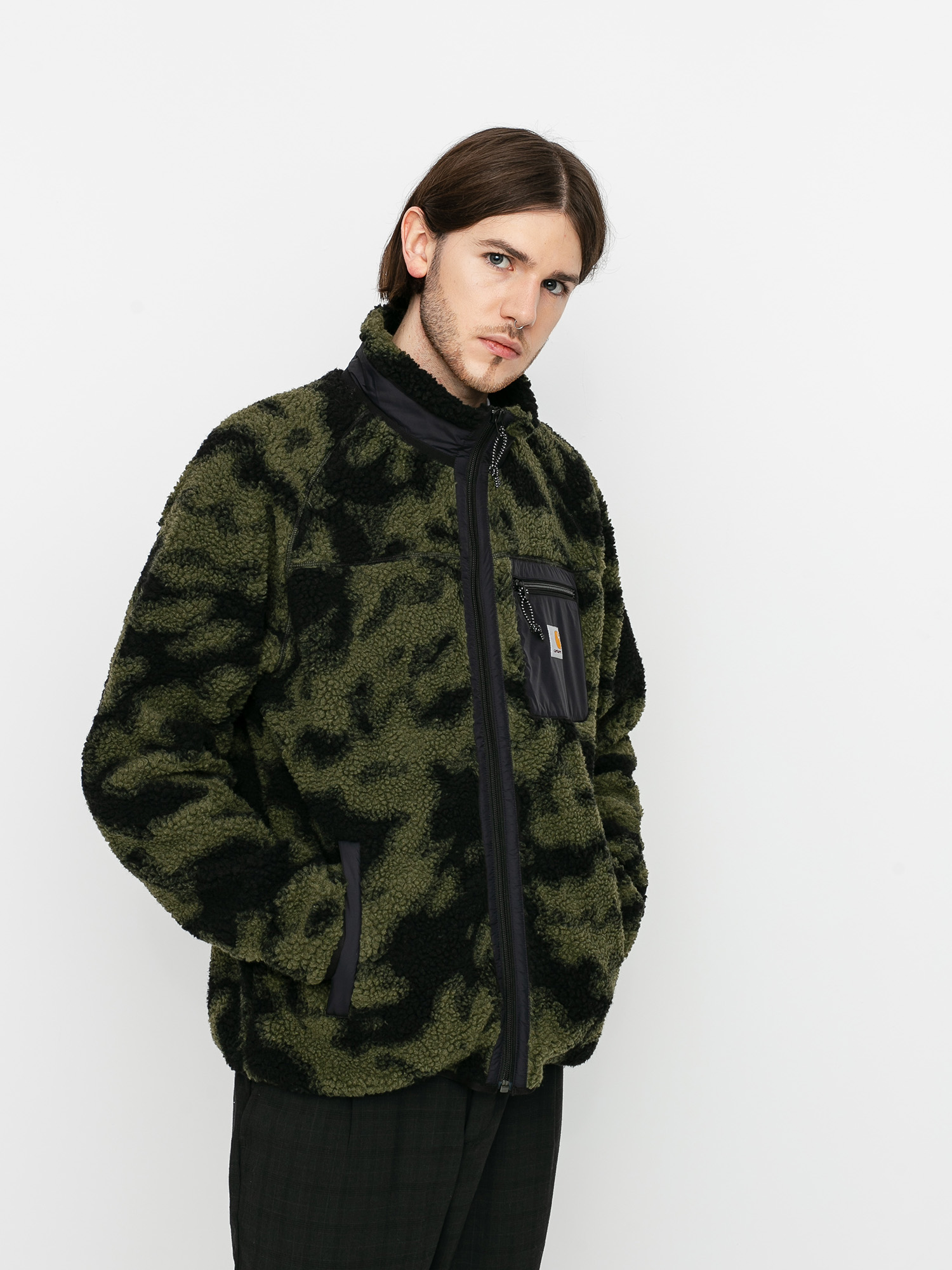 Bunda Carhartt WIP Prentis Liner (camo blur/green)