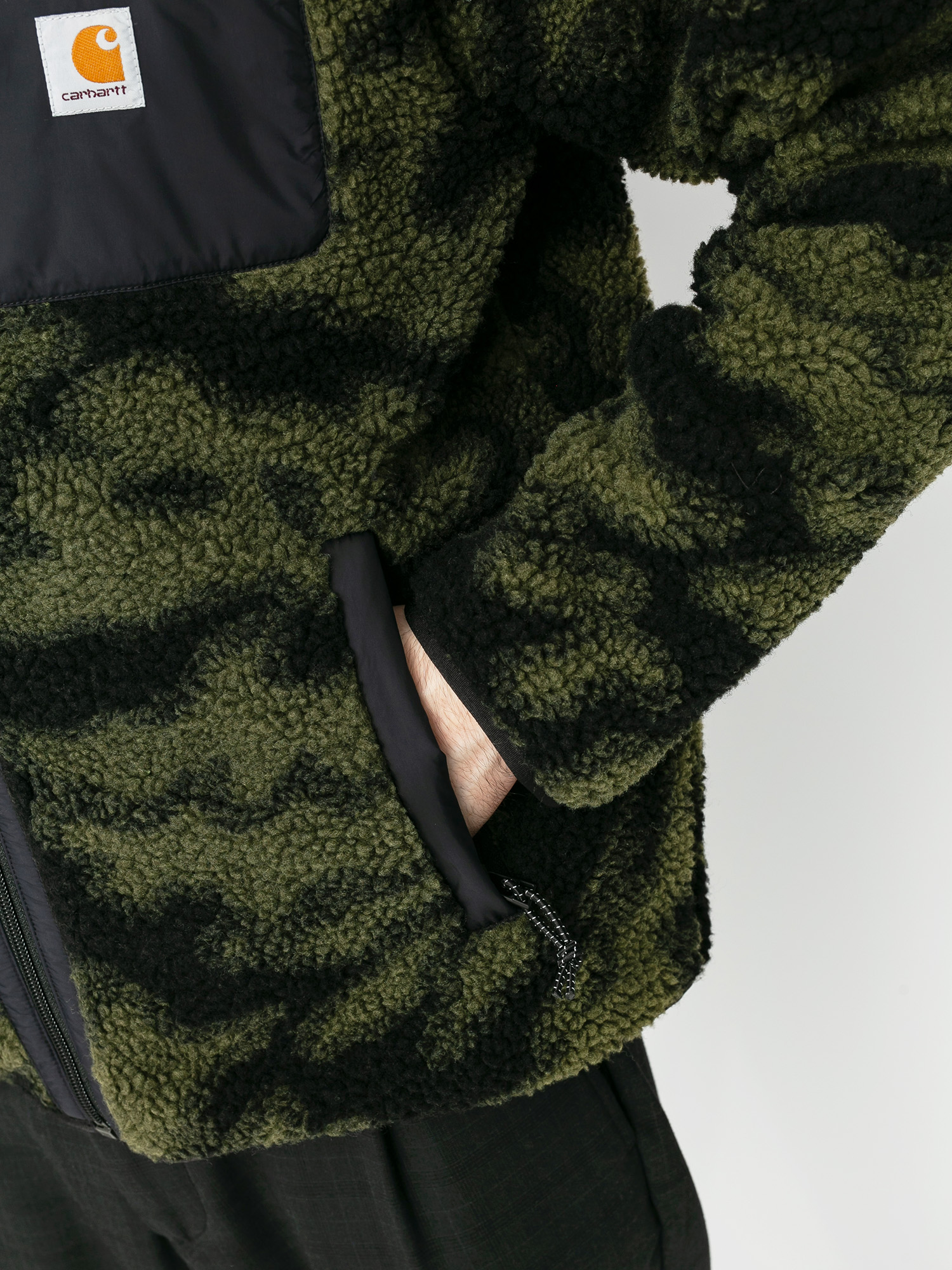 Bunda Carhartt WIP Prentis Liner (camo blur/green)