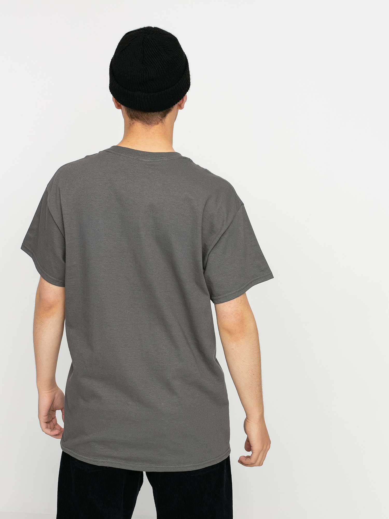 Tričko Thrasher Flame Logo (charcoal grey)