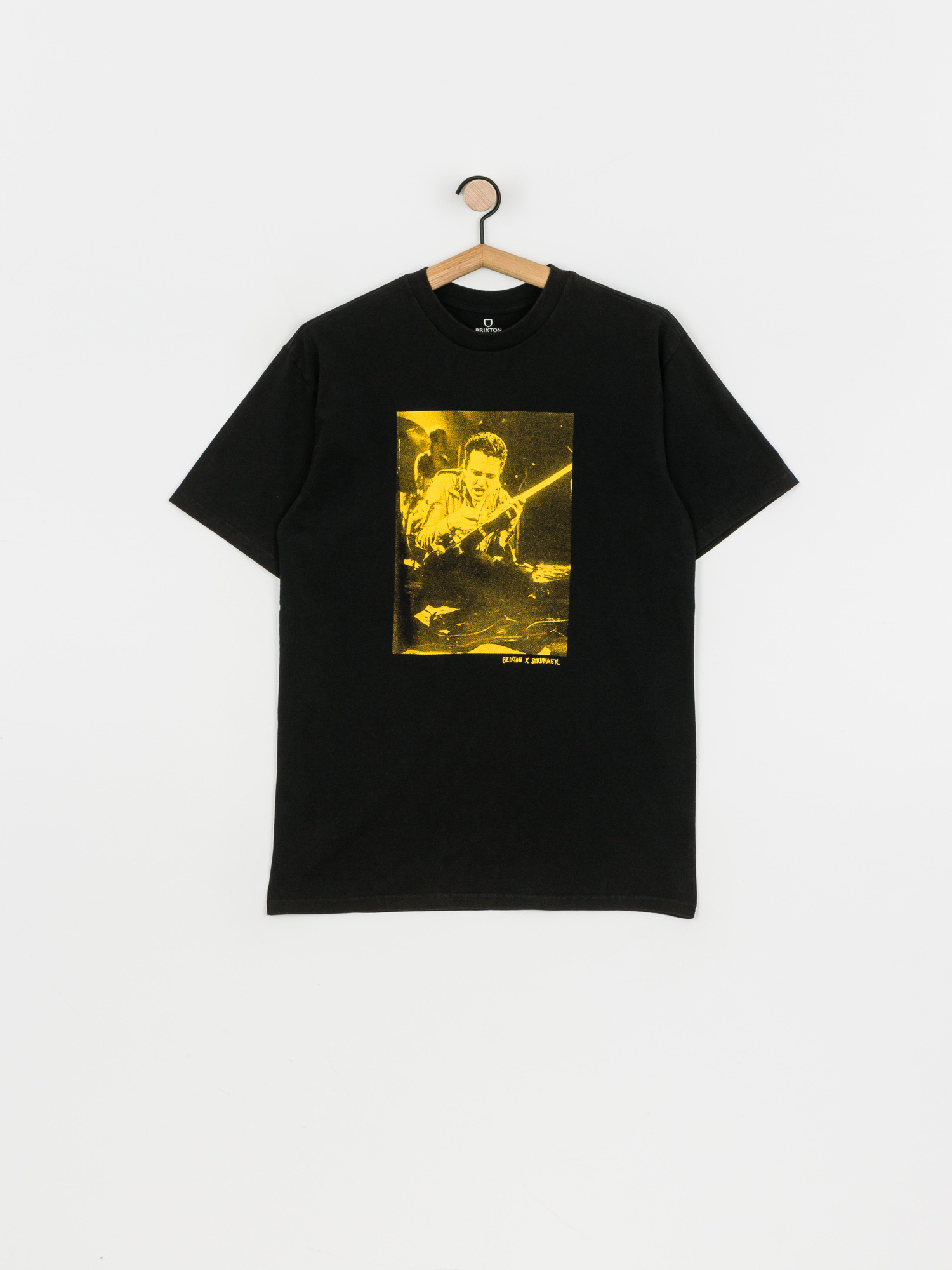 Tričko Brixton x Strummer Stage (black)