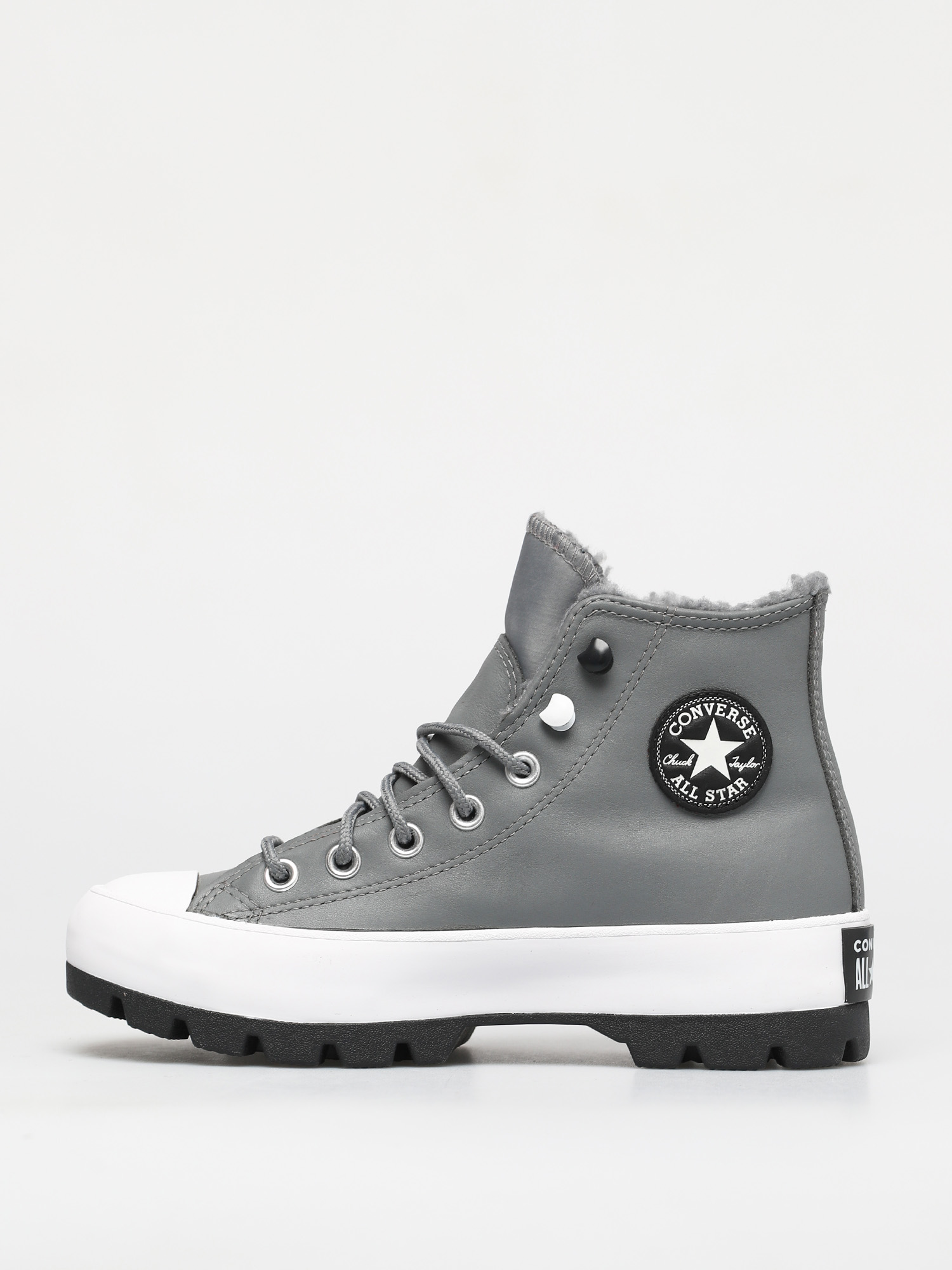 Boty Converse Chuck Taylor All Star Lugged Winter Wmn (limestone grey/black/white)