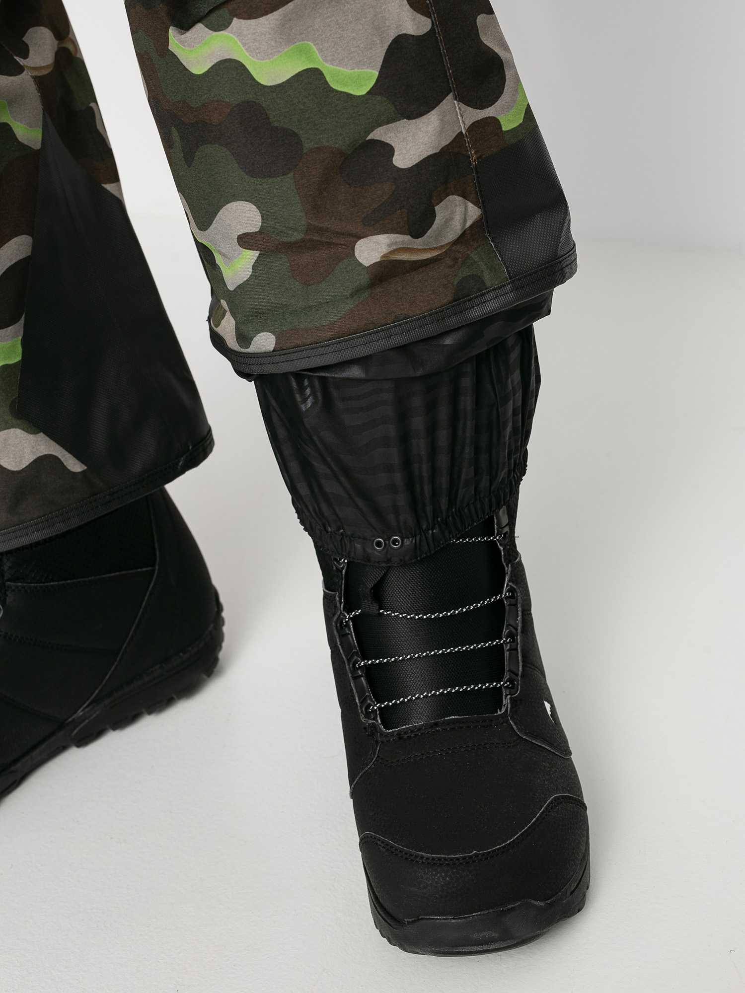 Pánské Snowboardové kalhoty  Volcom Rain Gore Bib Overall (army)