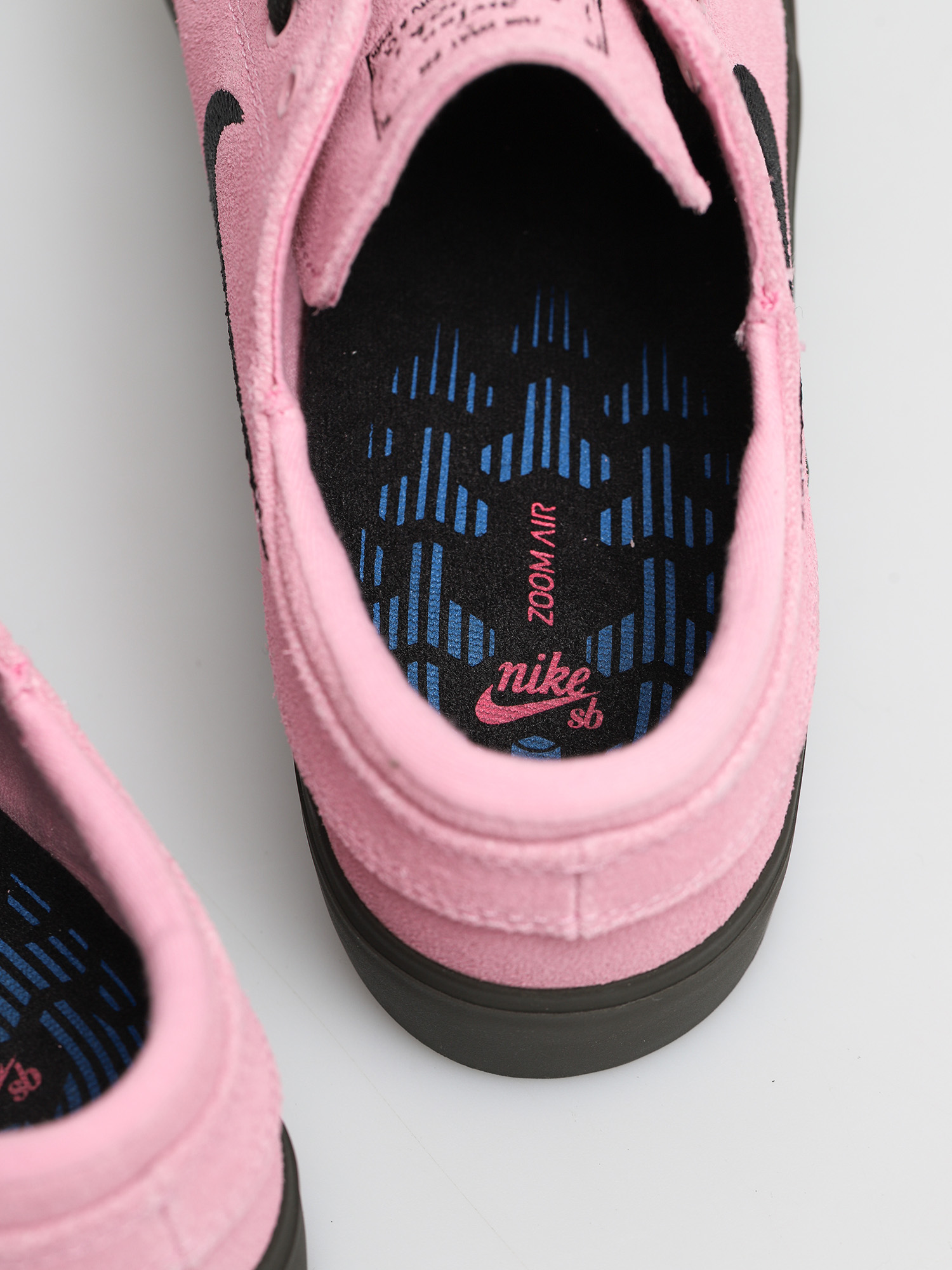 Boty Nike SB Zoom Janoski Rm (pink rise/black pink rise newsprint)