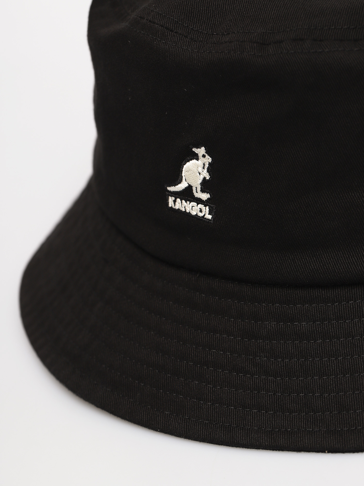 Klobouk Kangol Washed Bucket (black)