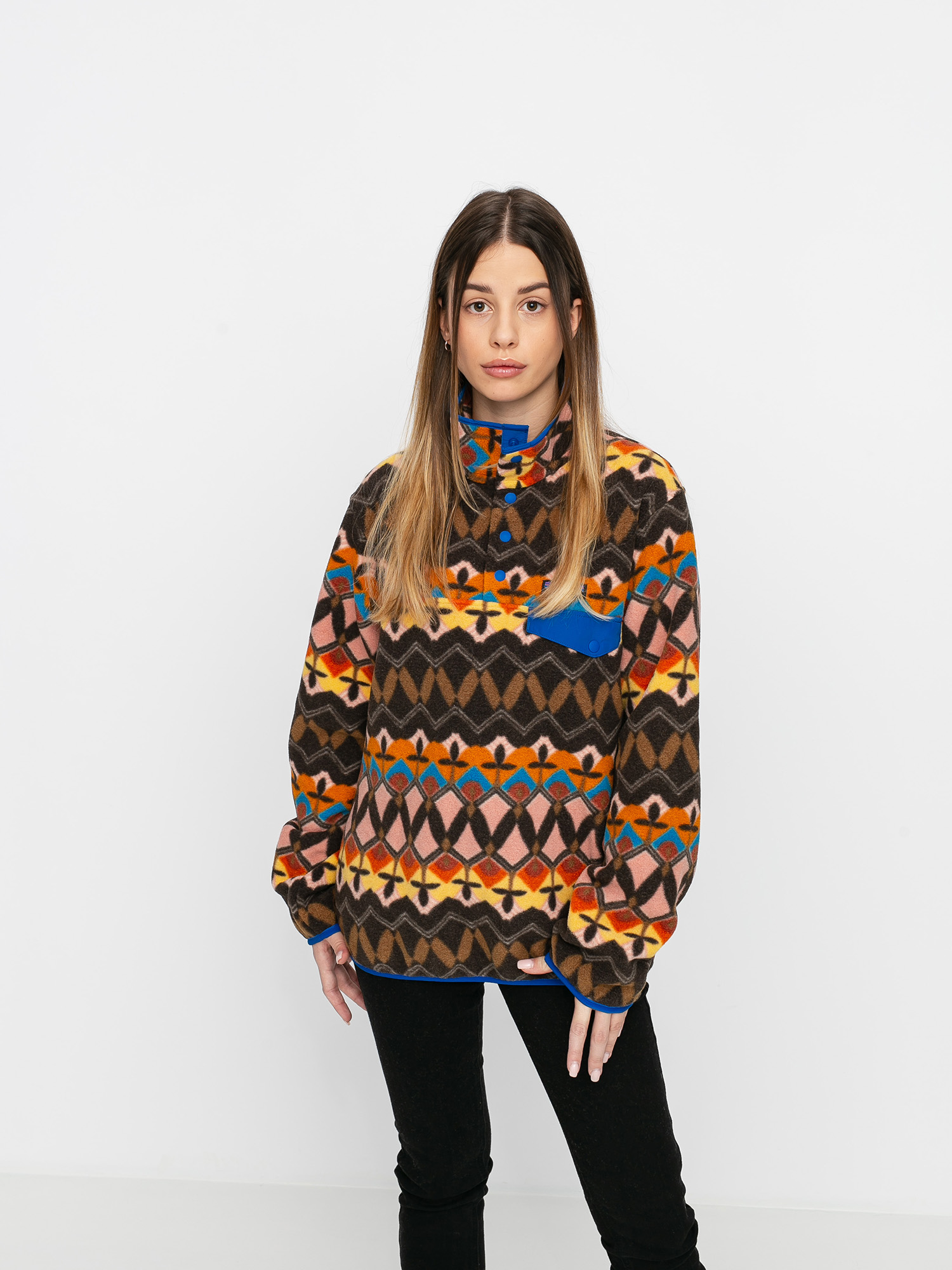 Dámský Fleecová mikina Patagonia Lightweight Synchilla Snap T (anthos pink)