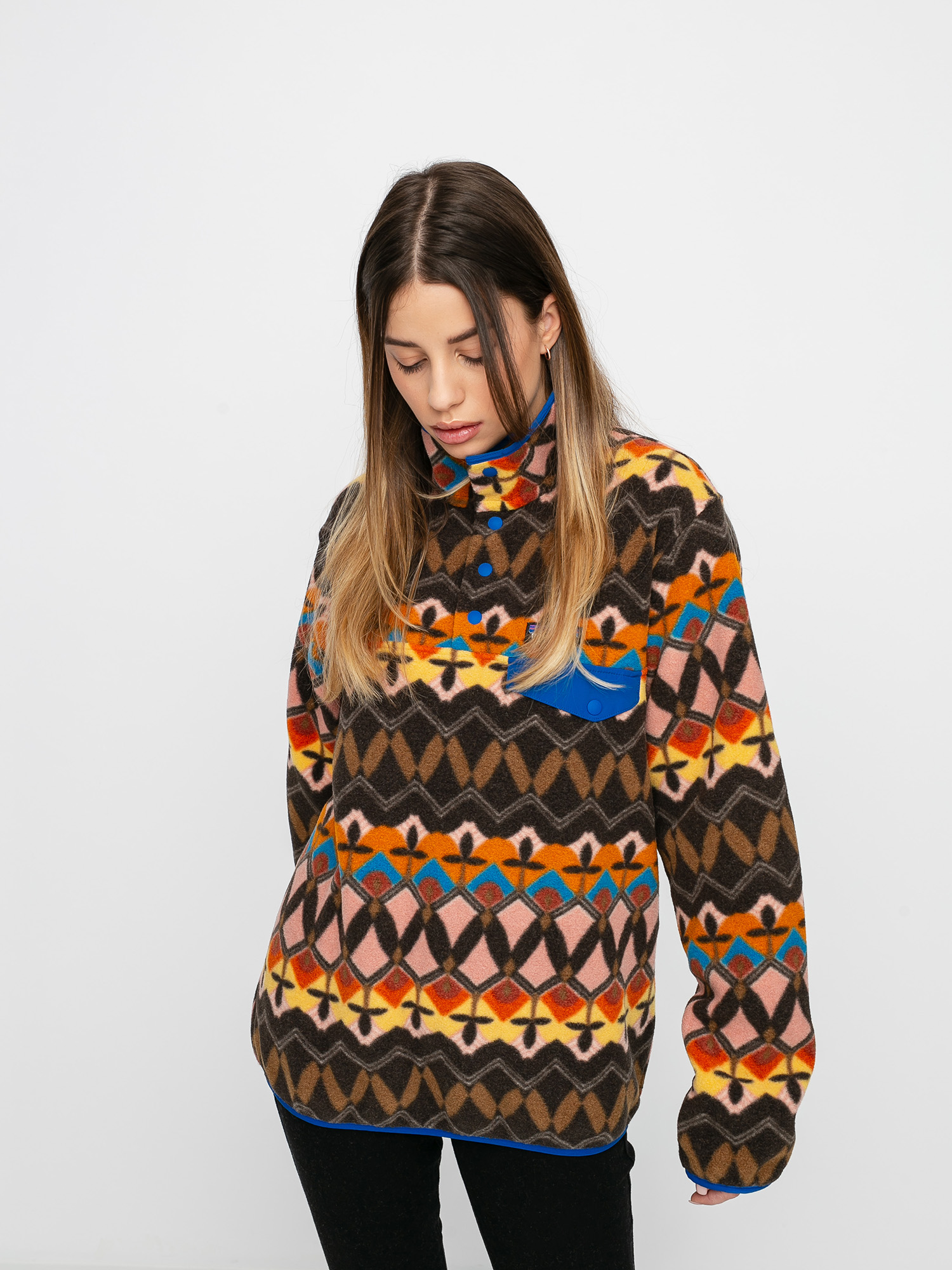 Dámský Fleecová mikina Patagonia Lightweight Synchilla Snap T (anthos pink)