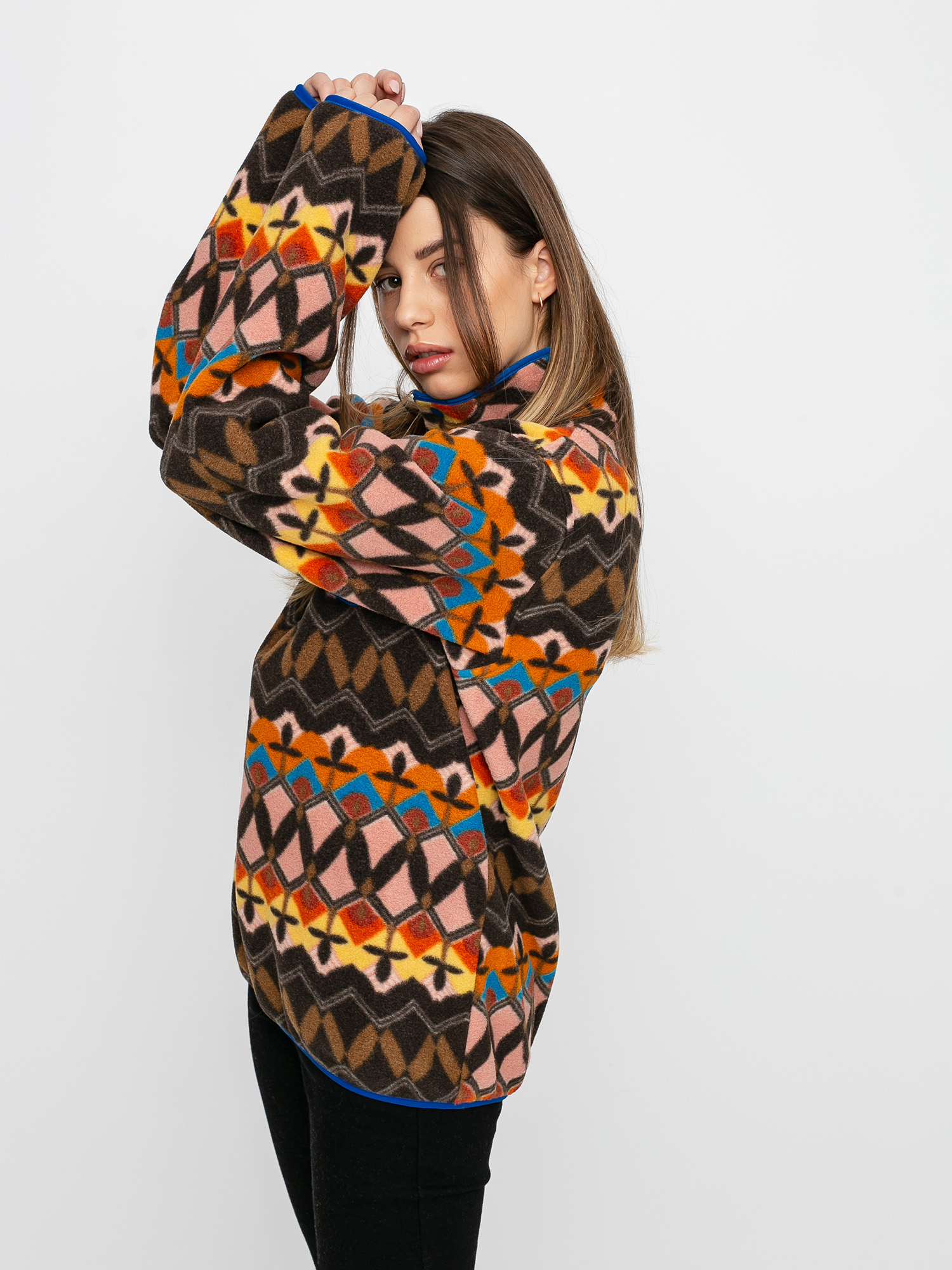 Dámský Fleecová mikina Patagonia Lightweight Synchilla Snap T (anthos pink)