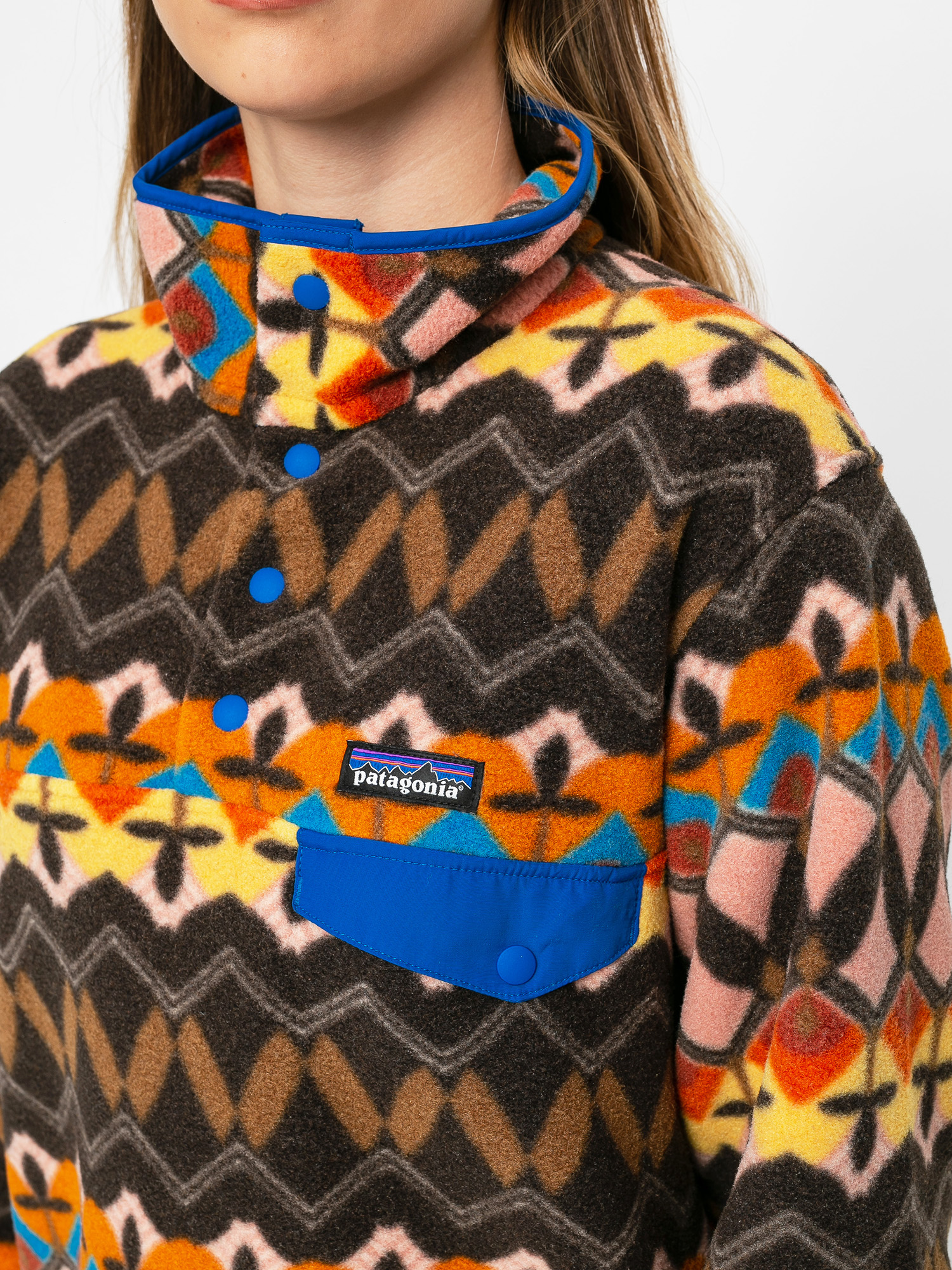 Dámský Fleecová mikina Patagonia Lightweight Synchilla Snap T (anthos pink)