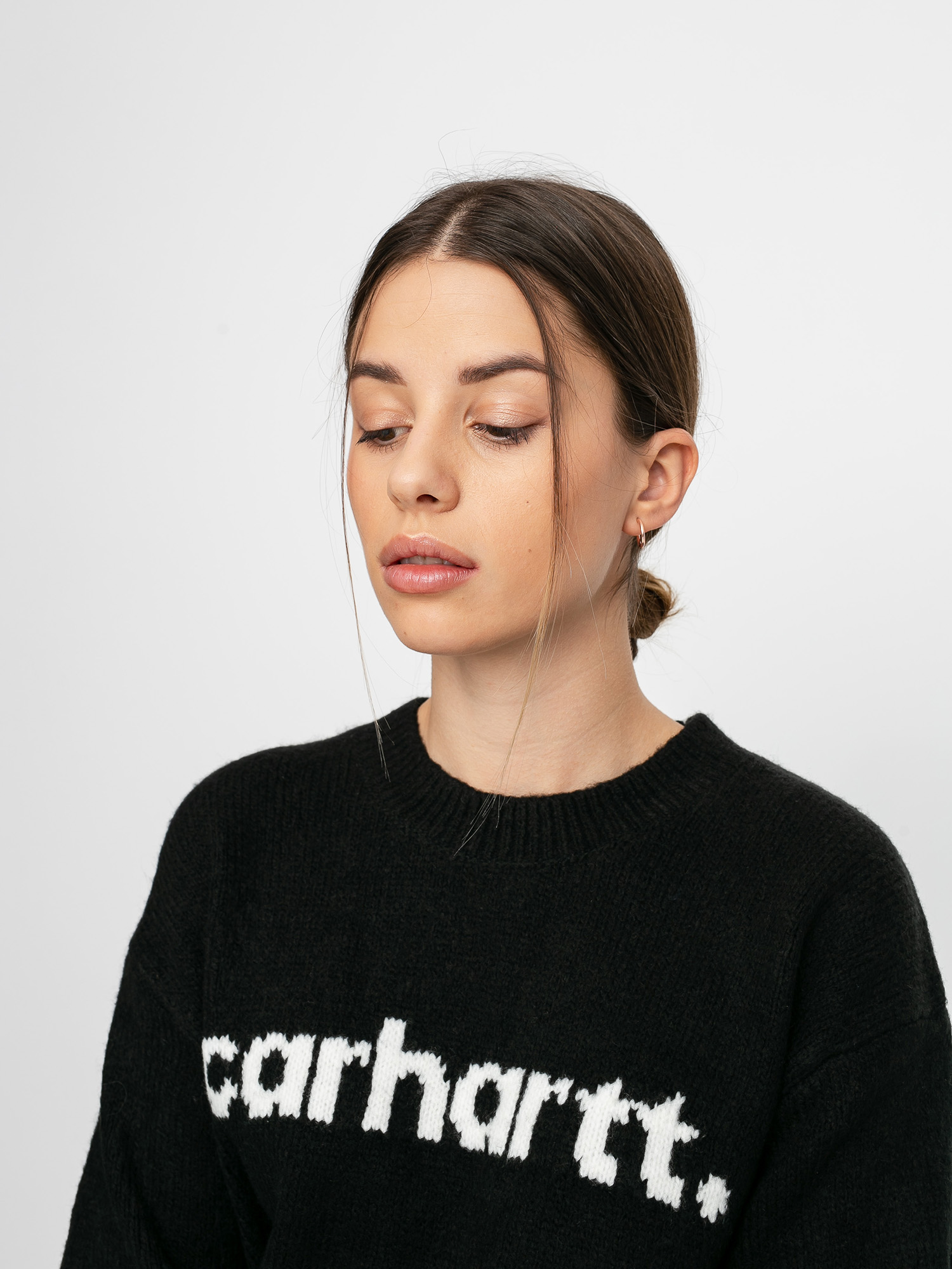 Svetr Carhartt WIP Typeface Wmn (black/wax)