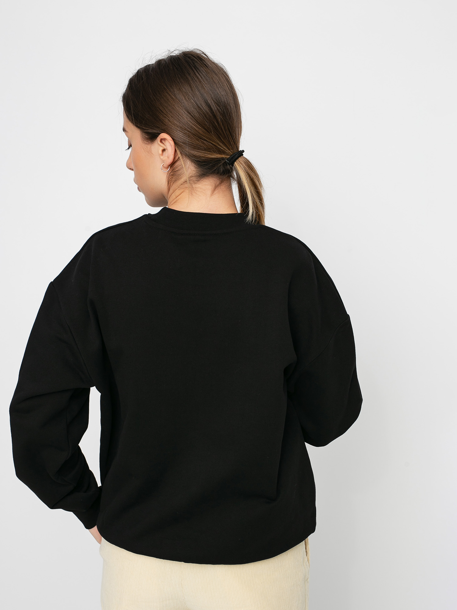 Mikina Carhartt WIP Typeface Wmn (black/white)