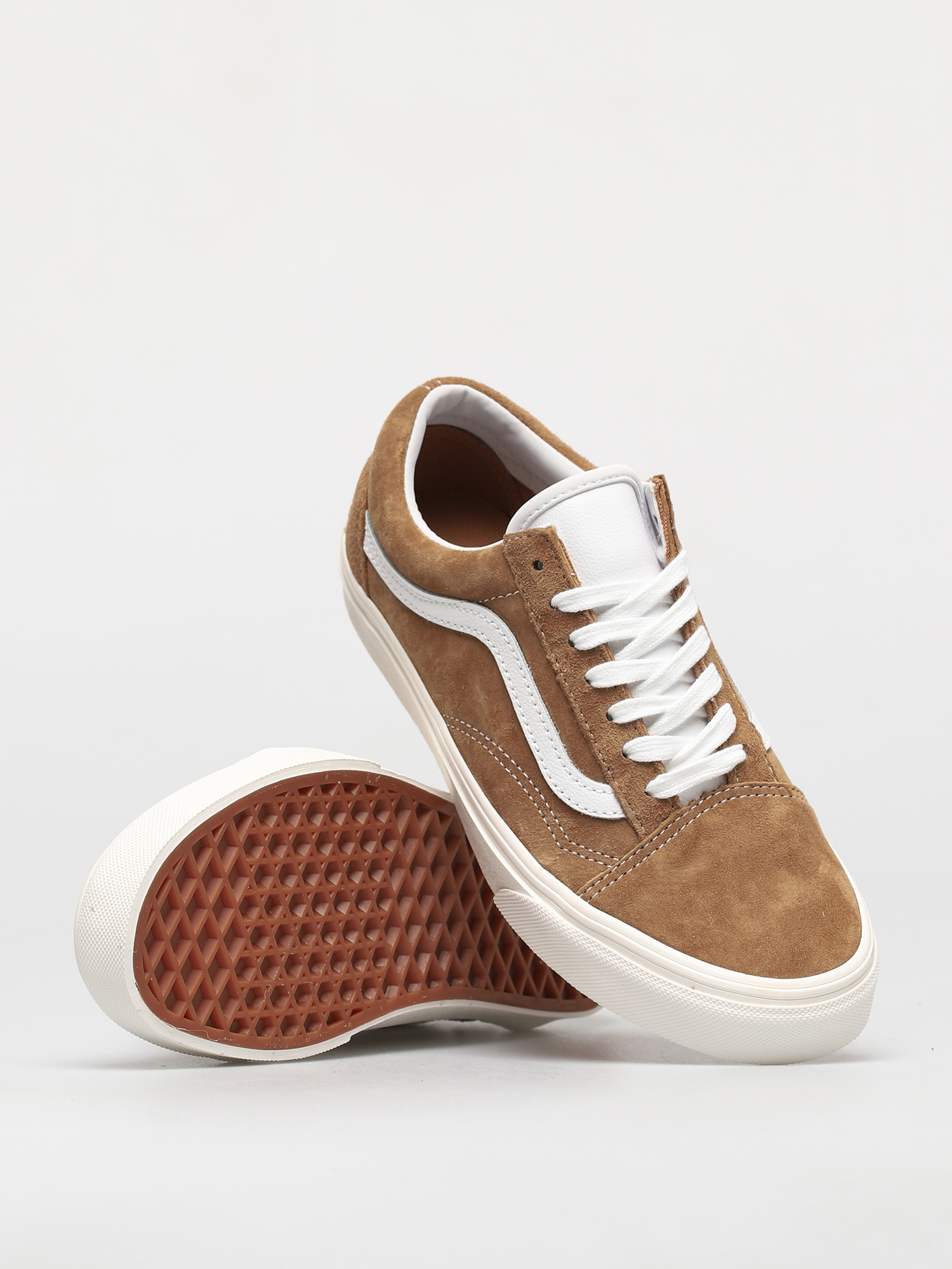 Boty Vans Old Skool (pig suede/brwsugarsnwwht)
