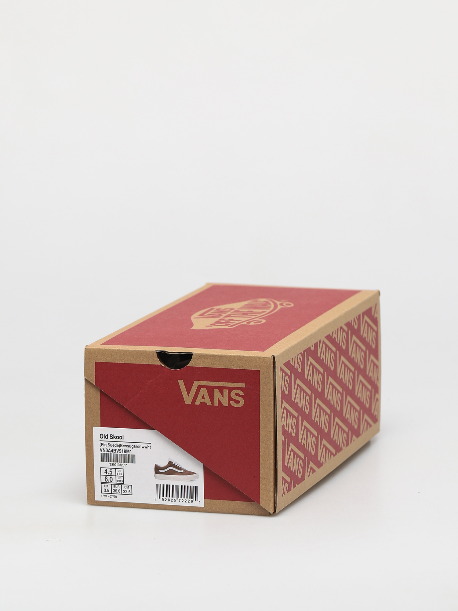 Boty Vans Old Skool (pig suede/brwsugarsnwwht)