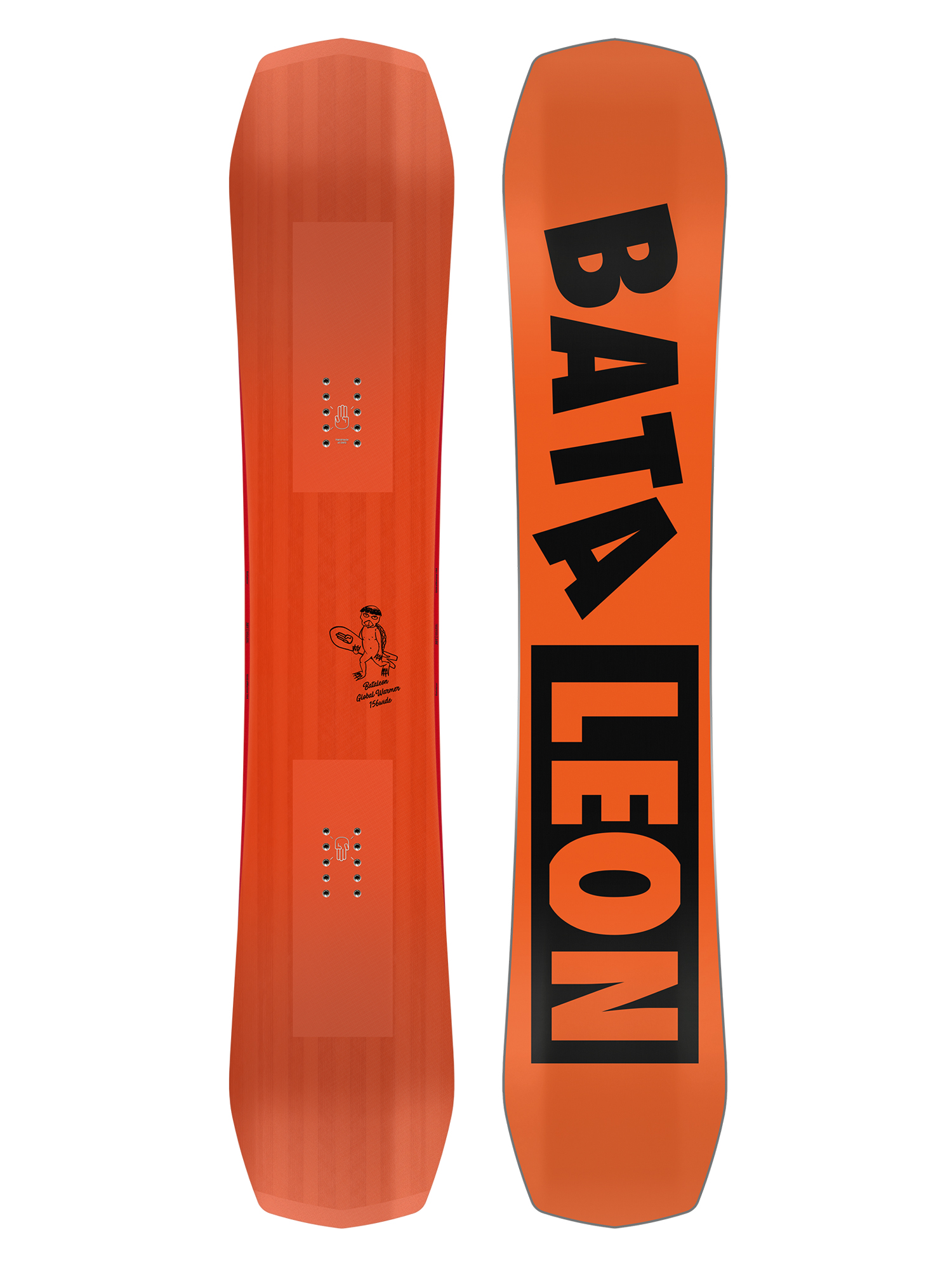 Pánská Snowboard Bataleon Global Warmer (orange/black)