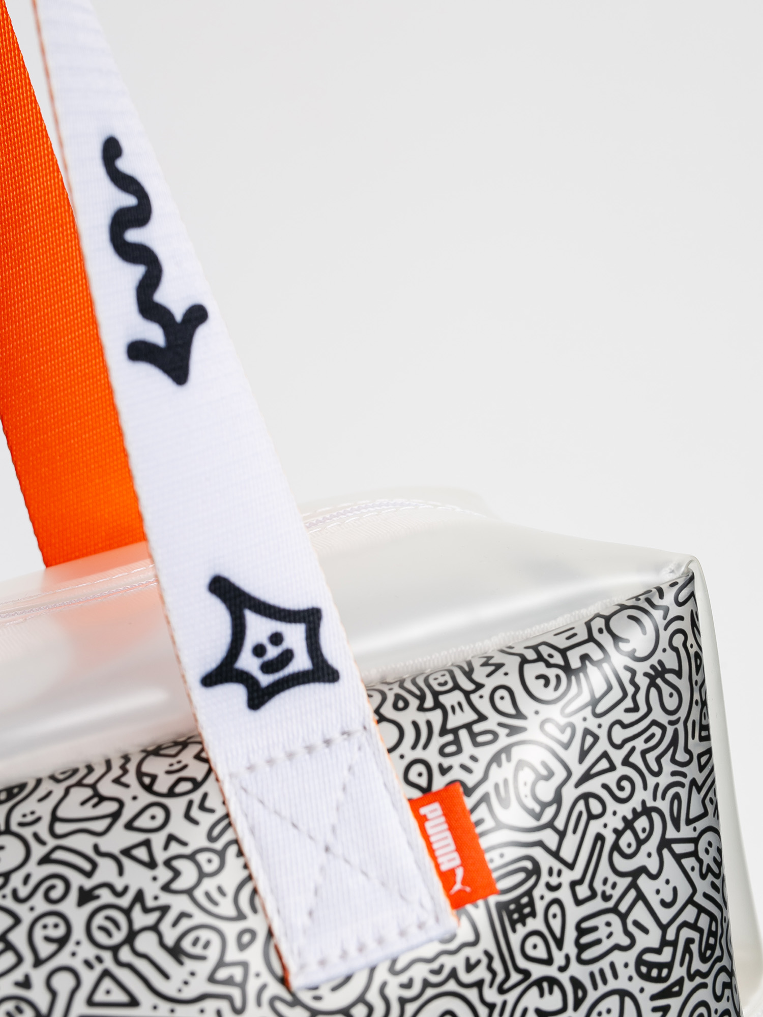 Taška Puma X Mr Doodle Shopper (transparent)