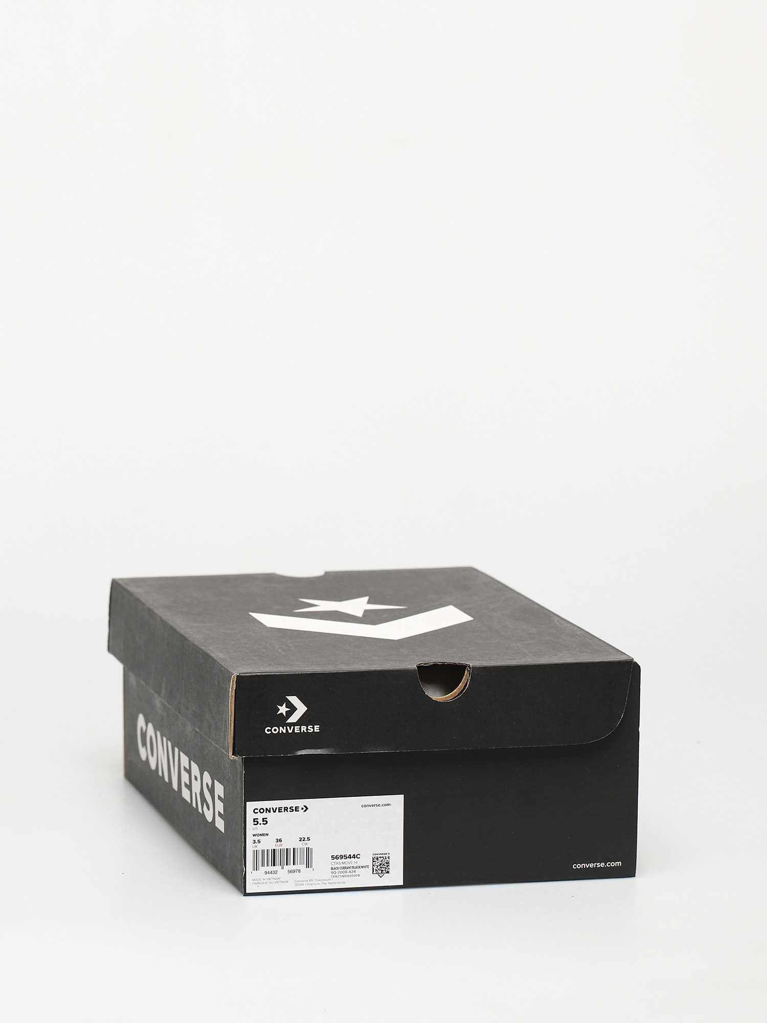 Boty Converse Chuck Taylor All Star Move Wmn (black currant/black/white)