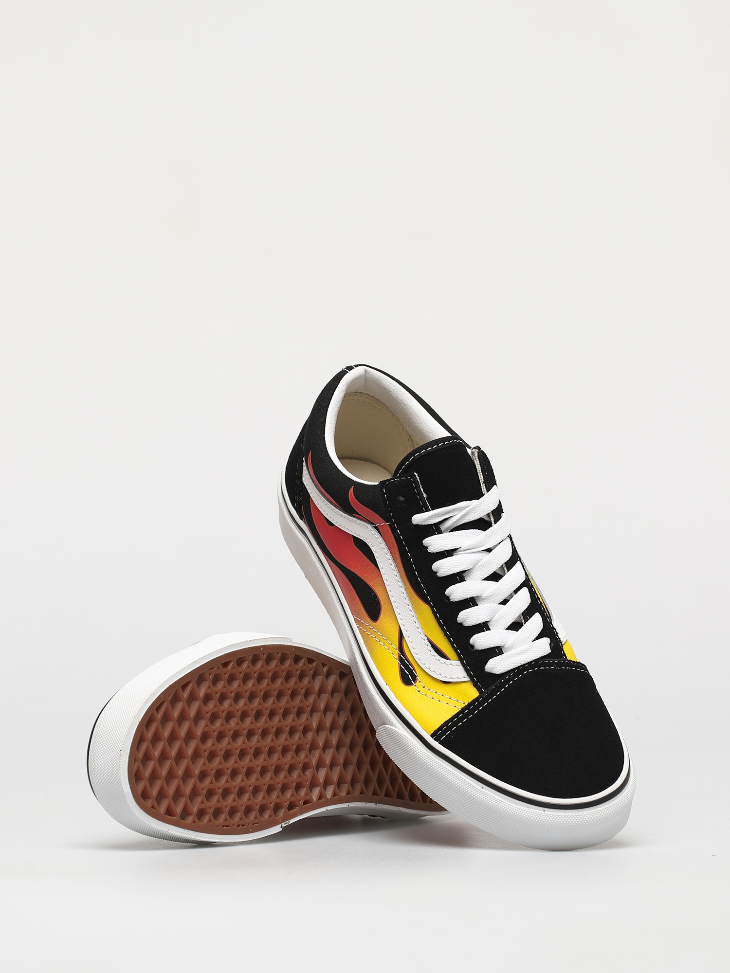 Boty Vans Old Skool (flame/black/black/true white)