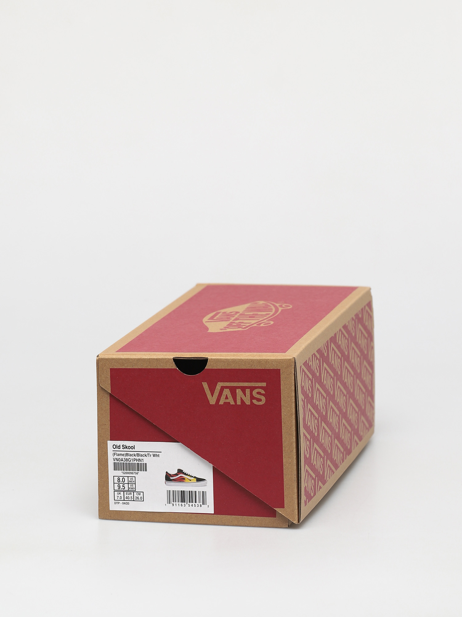 Boty Vans Old Skool (flame/black/black/true white)