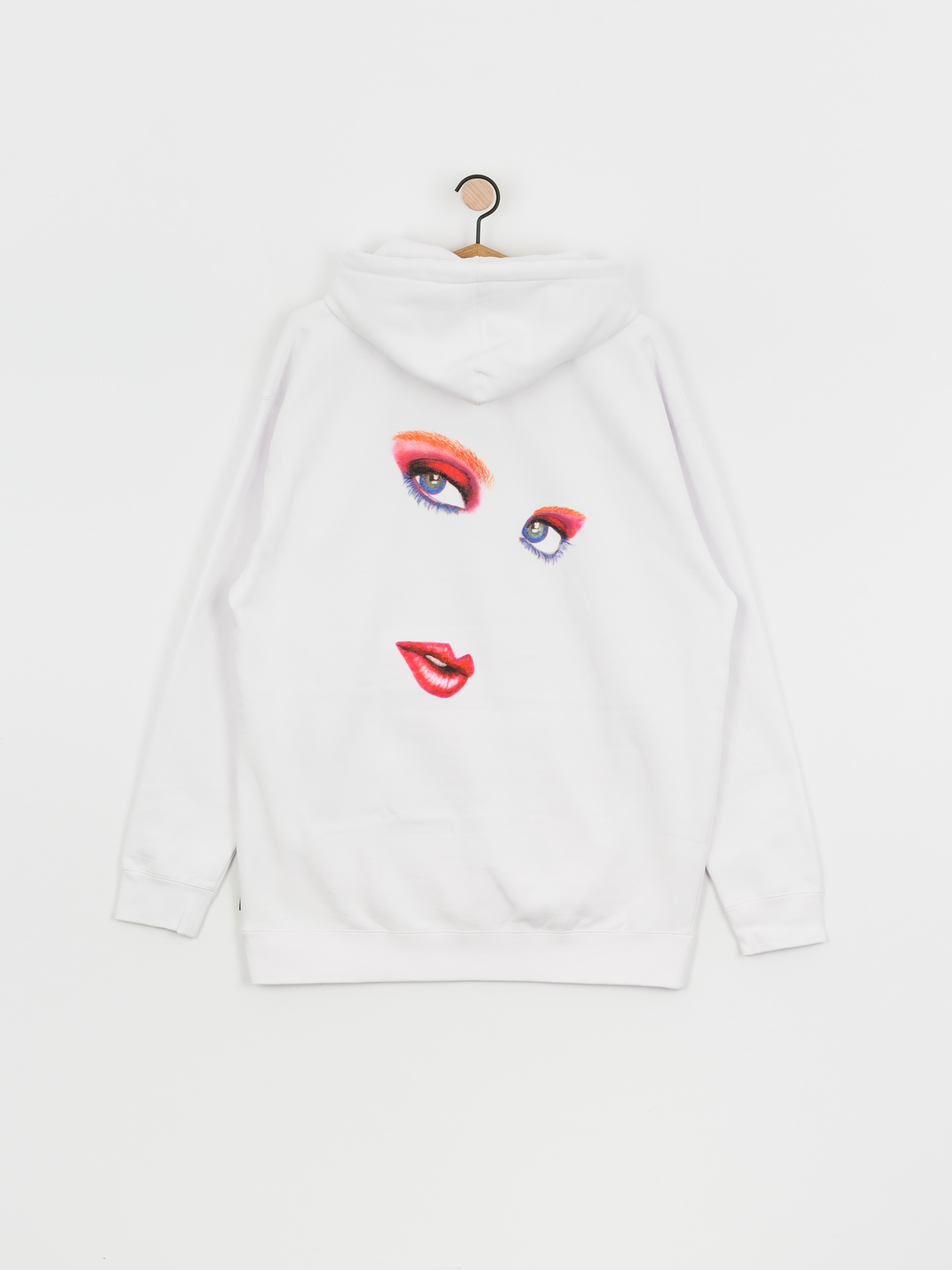 Mikina s kapucí HUF X Playboy May88 Cover HD (white)