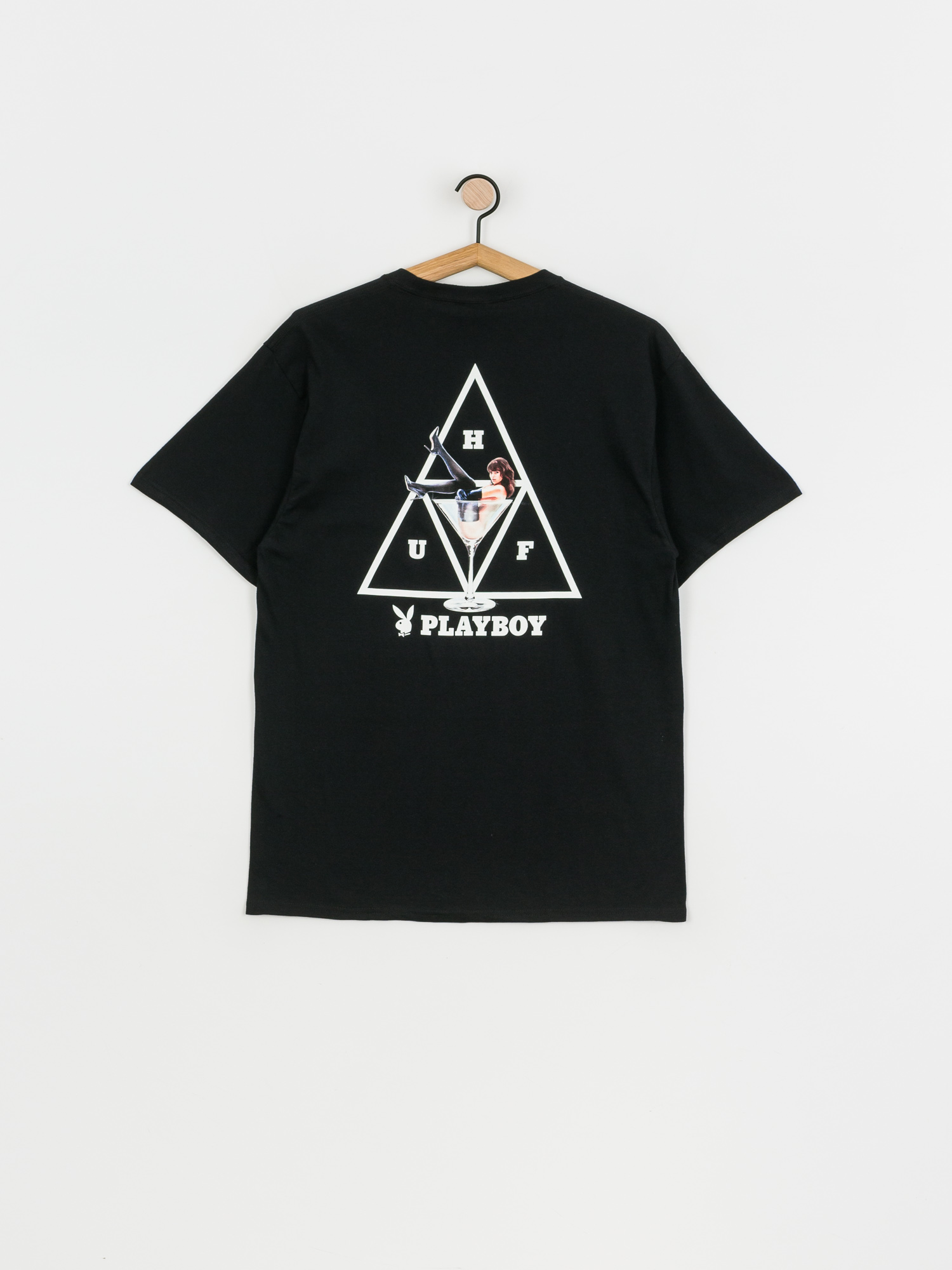 Tričko HUF X Playboy Playmate (black)