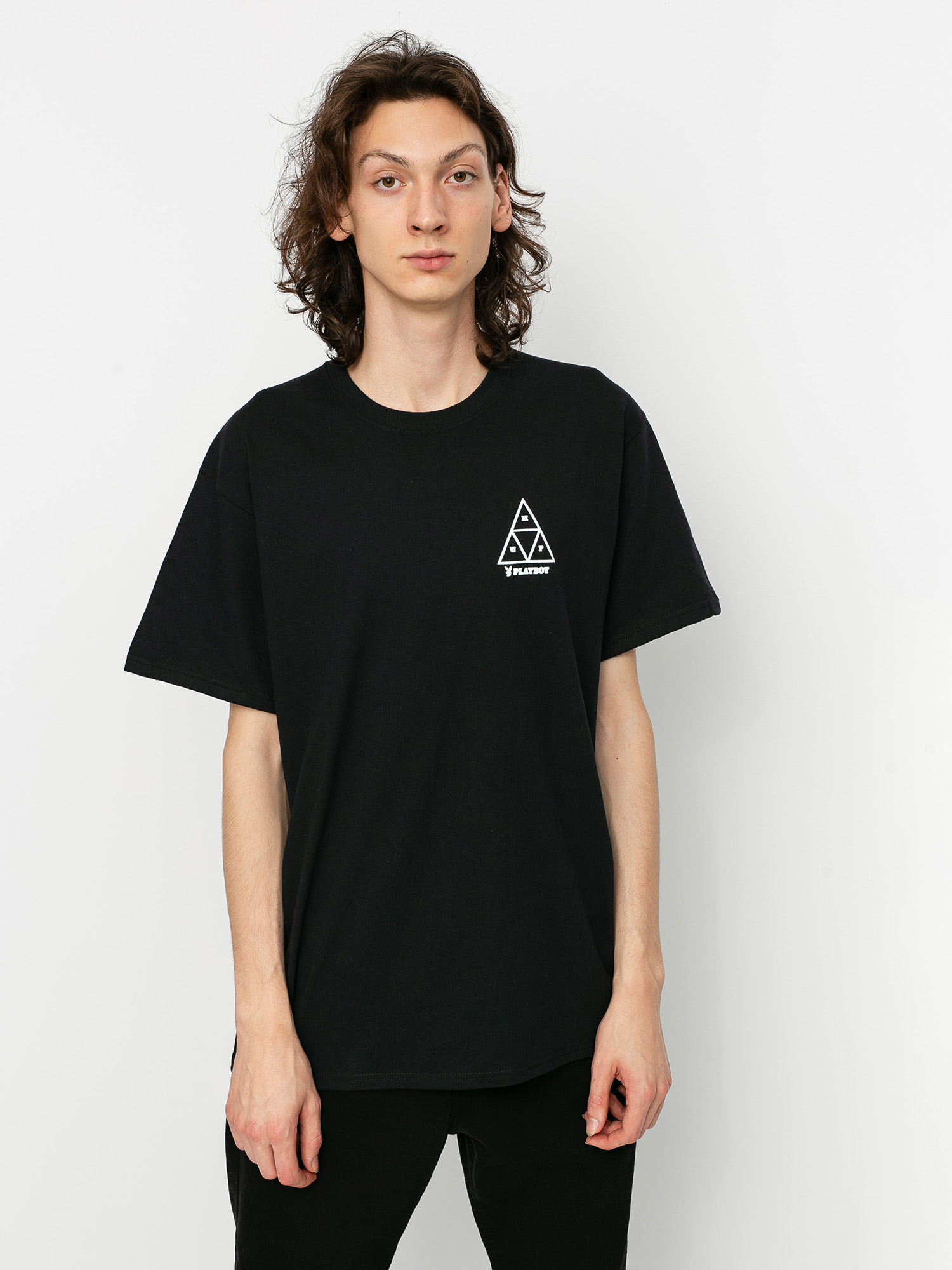 Tričko HUF X Playboy Playmate (black)