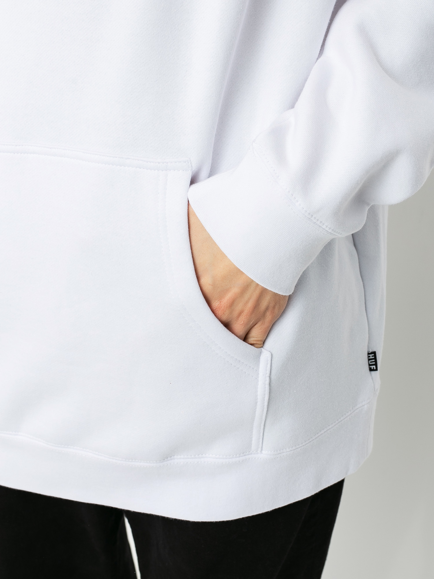 Mikina s kapucí HUF X Playboy May88 Cover HD (white)