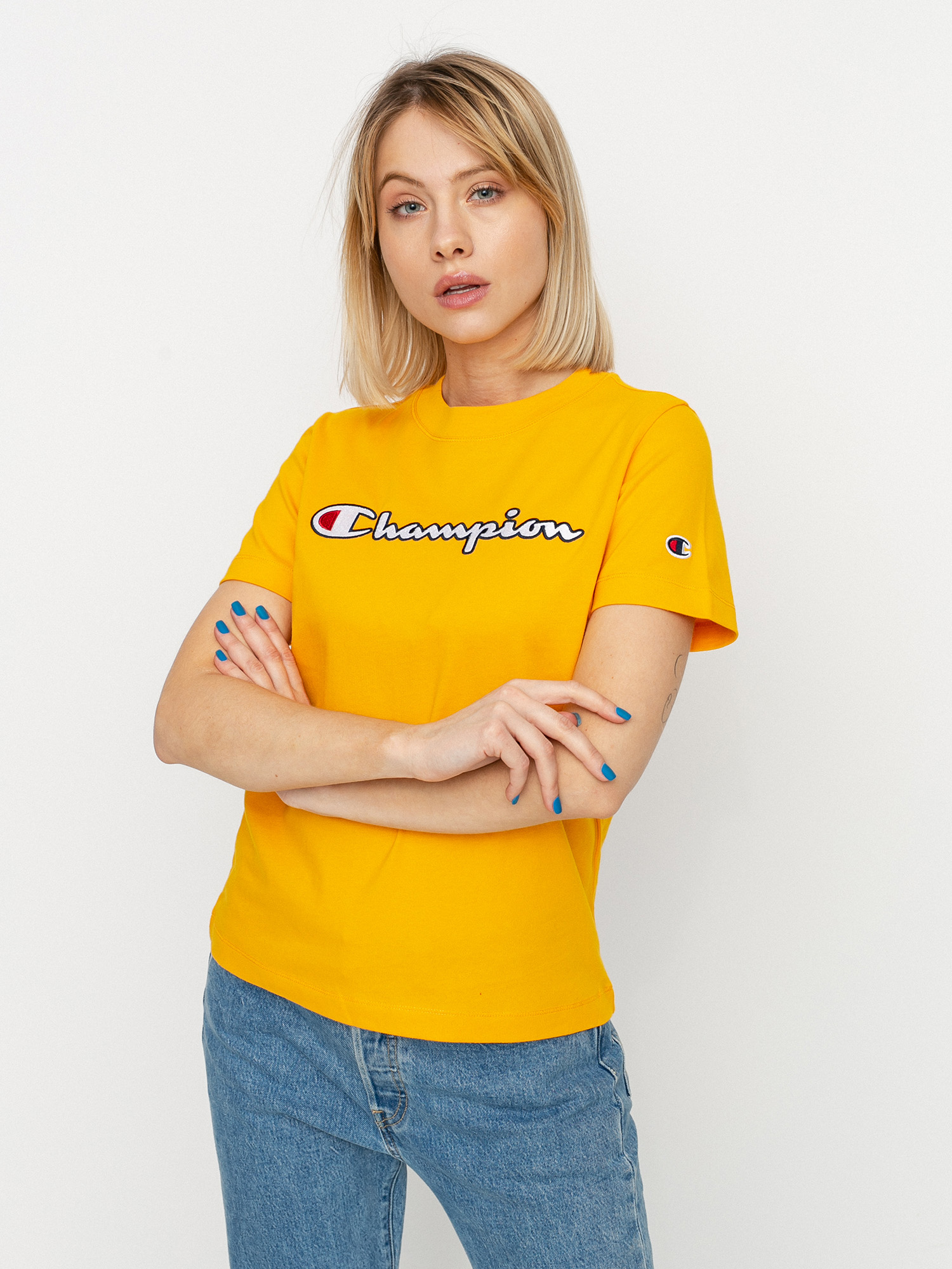 Tričko Champion Crewneck 113194 Wmn (cuy)