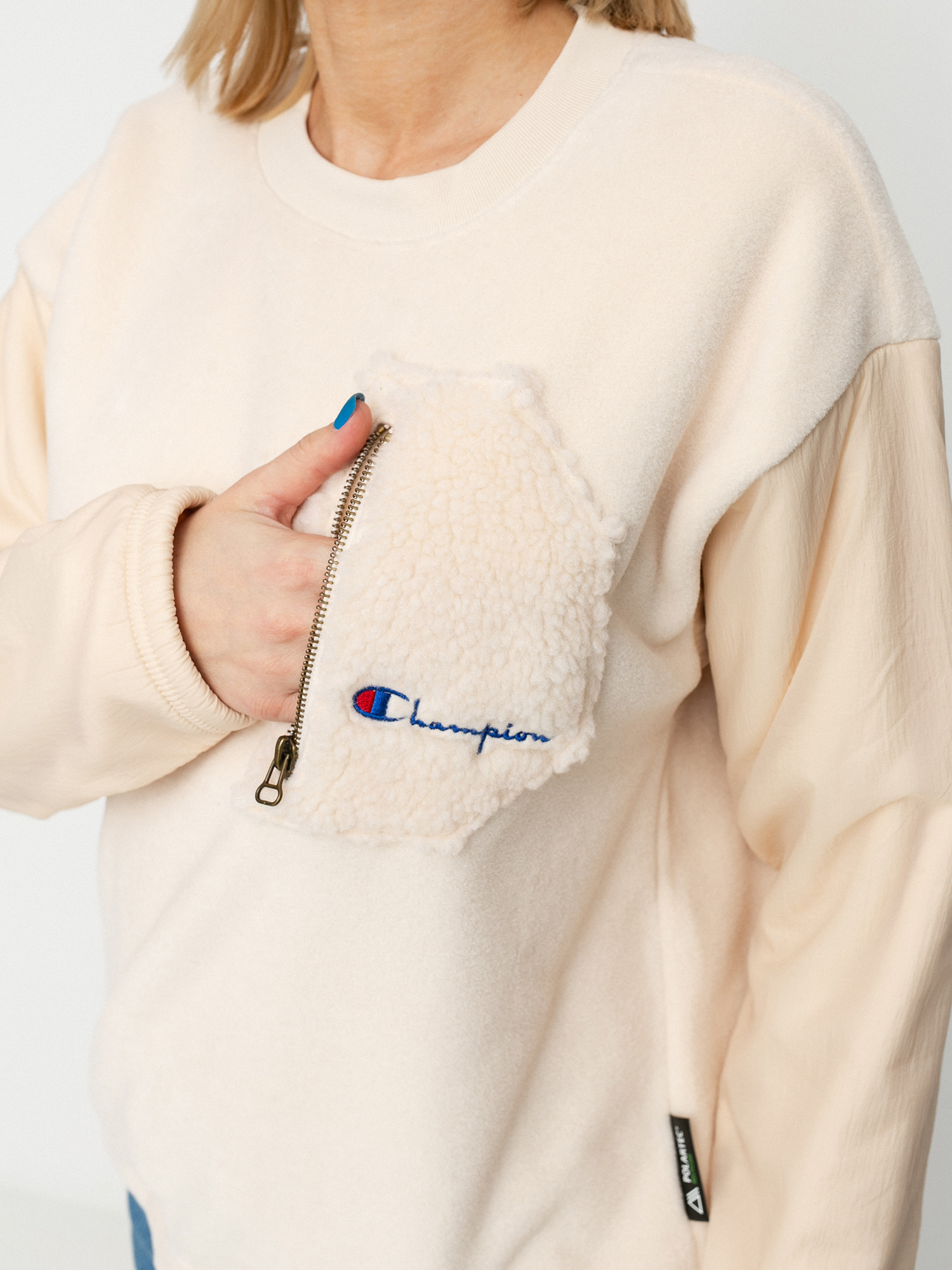 Mikina Champion Crewneck Sweatsuit 113507 Wmn (sdd)