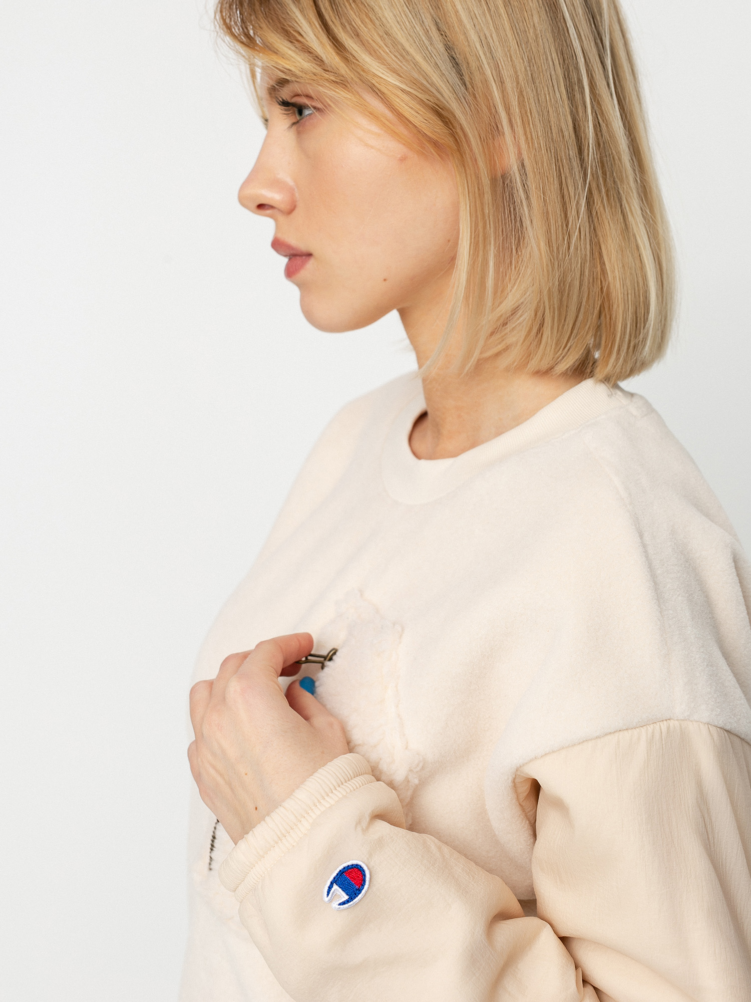 Mikina Champion Crewneck Sweatsuit 113507 Wmn (sdd)