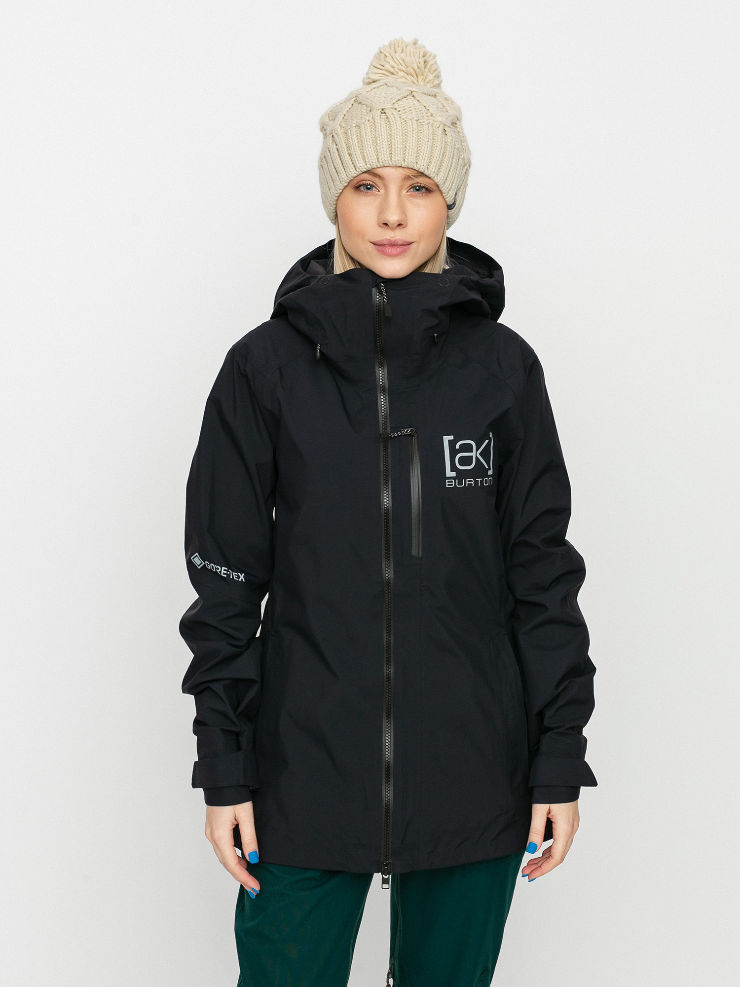 Dámská Snowboardová bunda Burton Ak Gore Tex Upshift (true black)